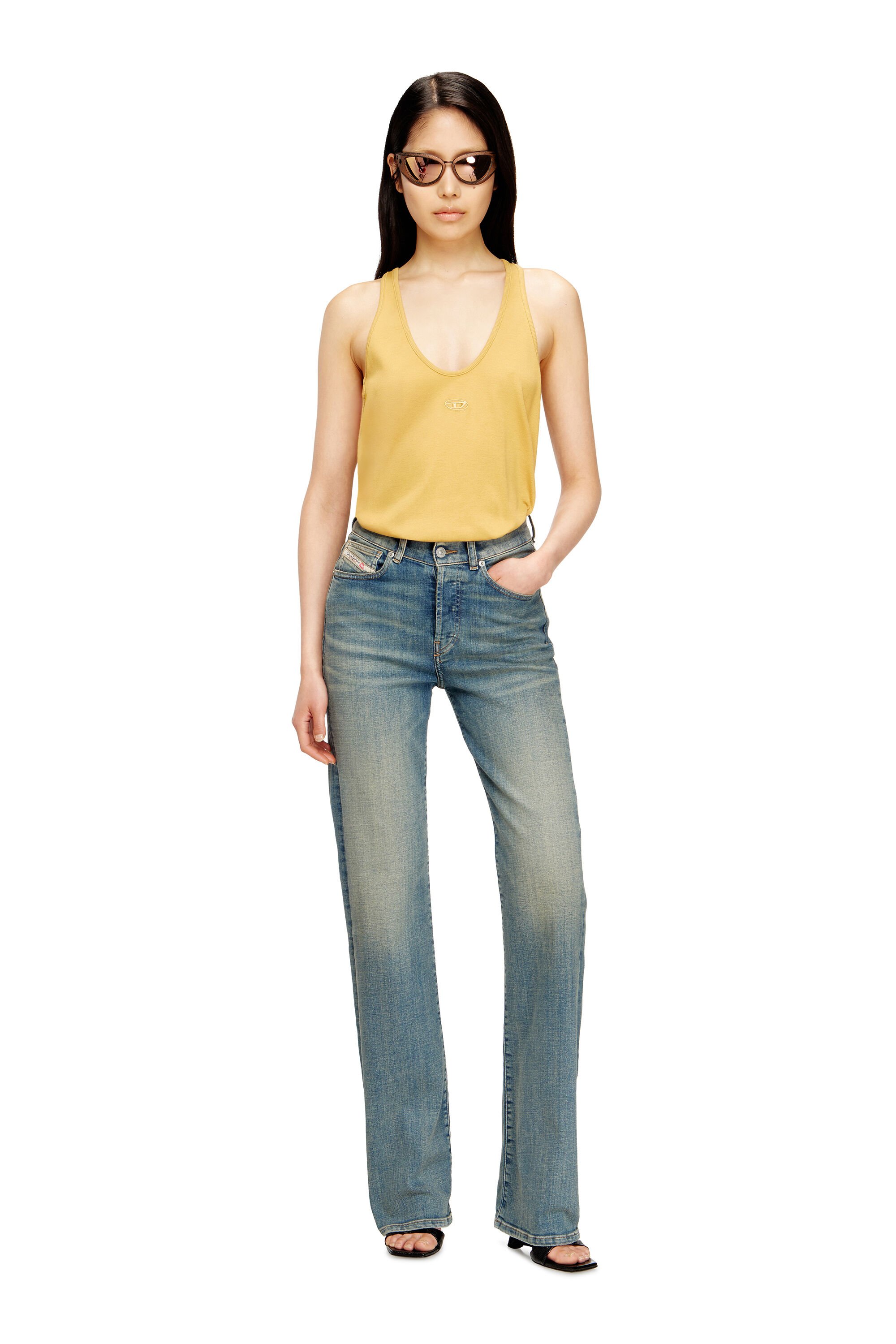 Diesel - Female's Regular Jeans 1971 D-Sent 09N32, ミディアムブルー - 1