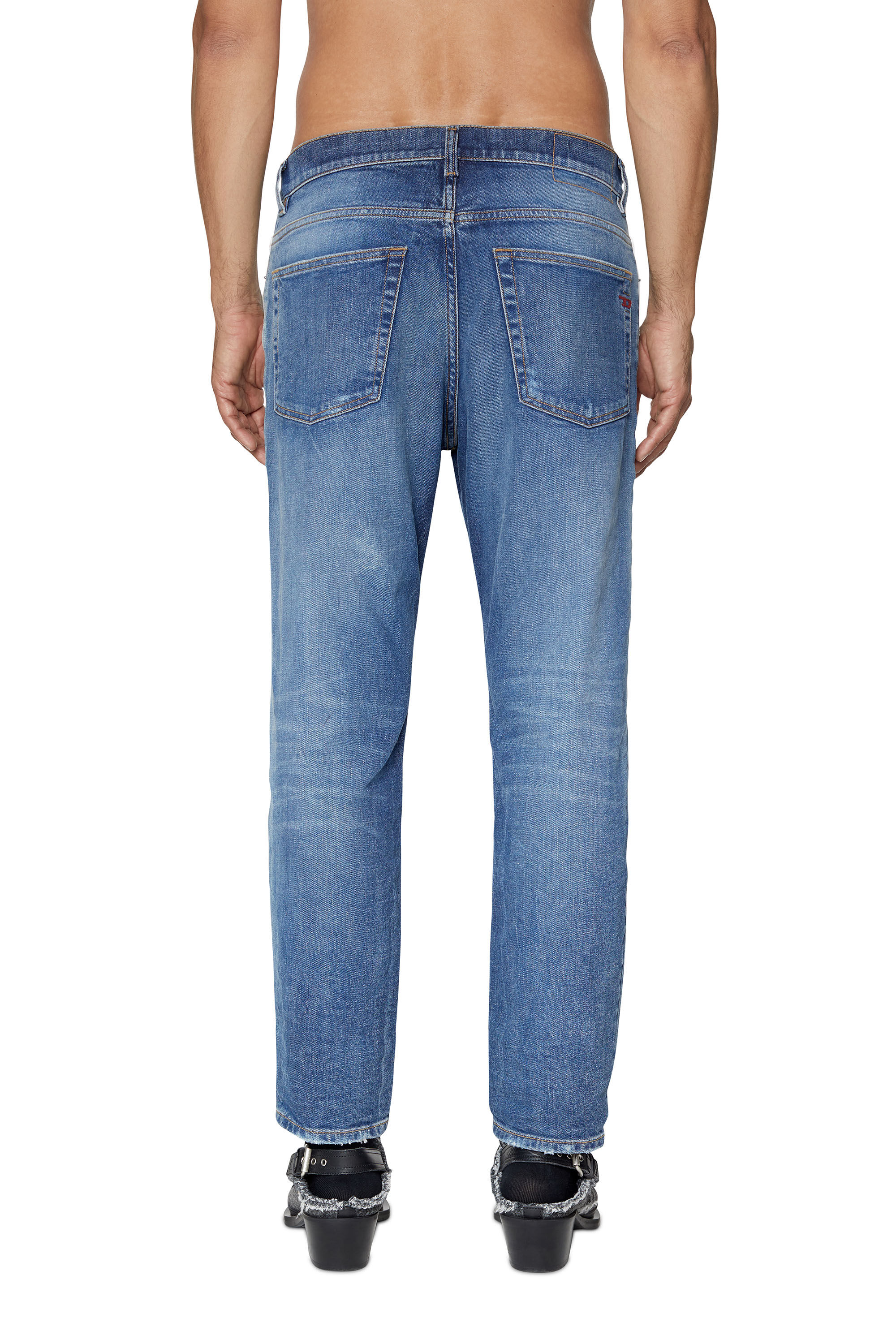 Diesel - 2005 D-FINING 09E16 Tapered Jeans, ミディアムブルー - Image 5