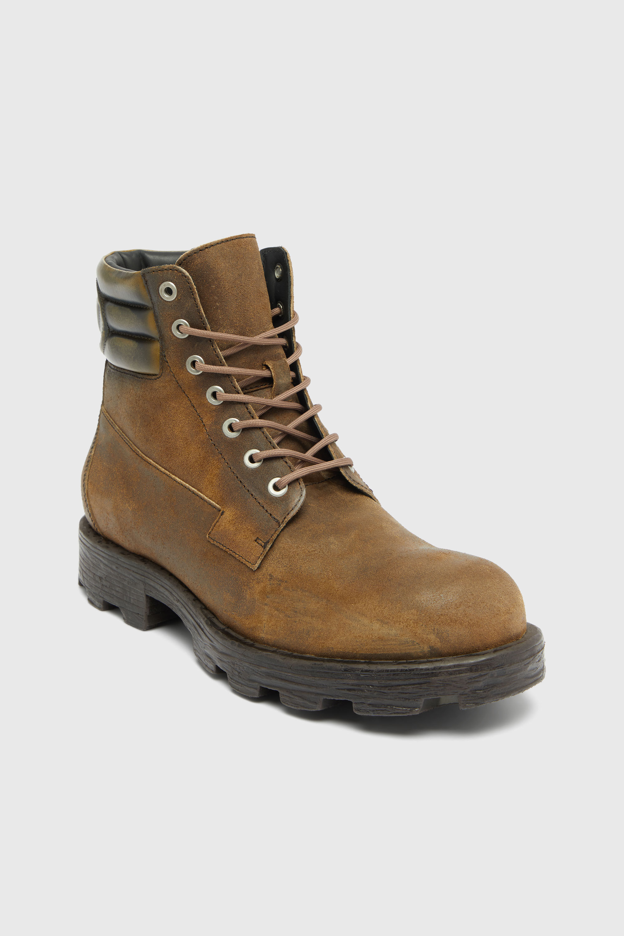 Diesel - D-HAMMER LACE UP, Male's レースアップブーツ in ブラウン - 6