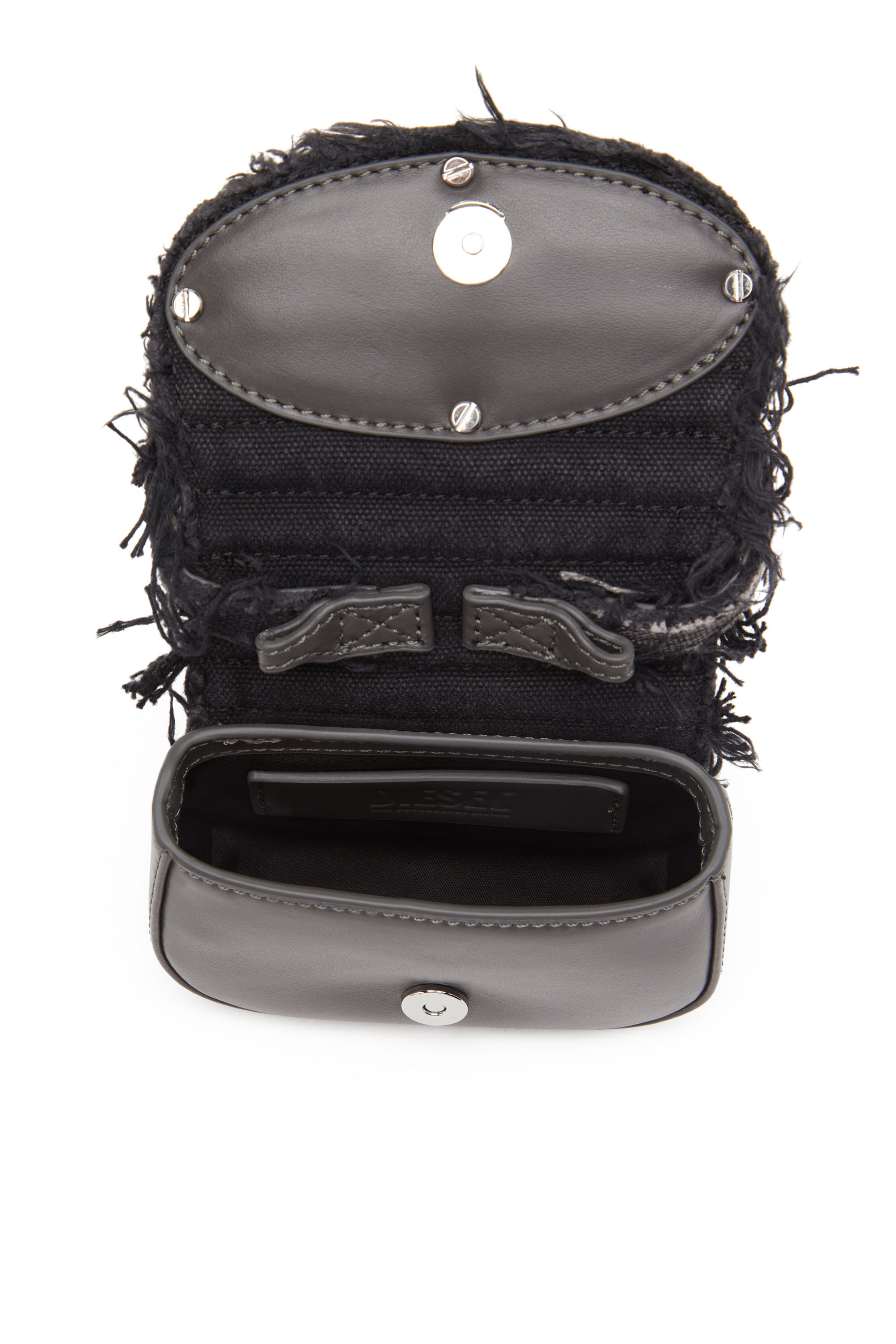 Diesel - 1DR XS, Female's レザークロスボディバッグXS in ブラック - 5
