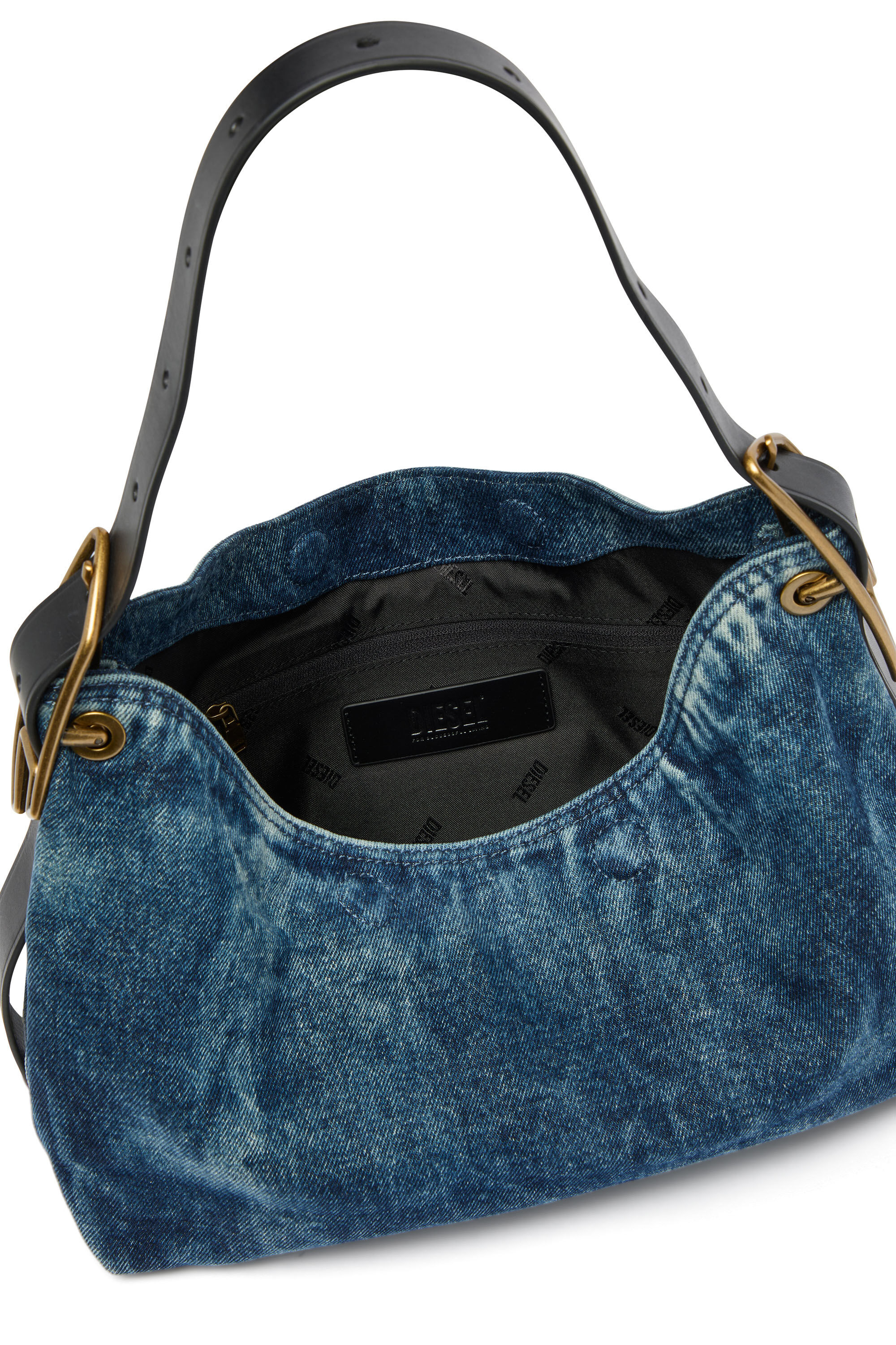 Diesel - D-LINE HOBO S, Female's ショルダーバッグ in ミディアムブルー - 6