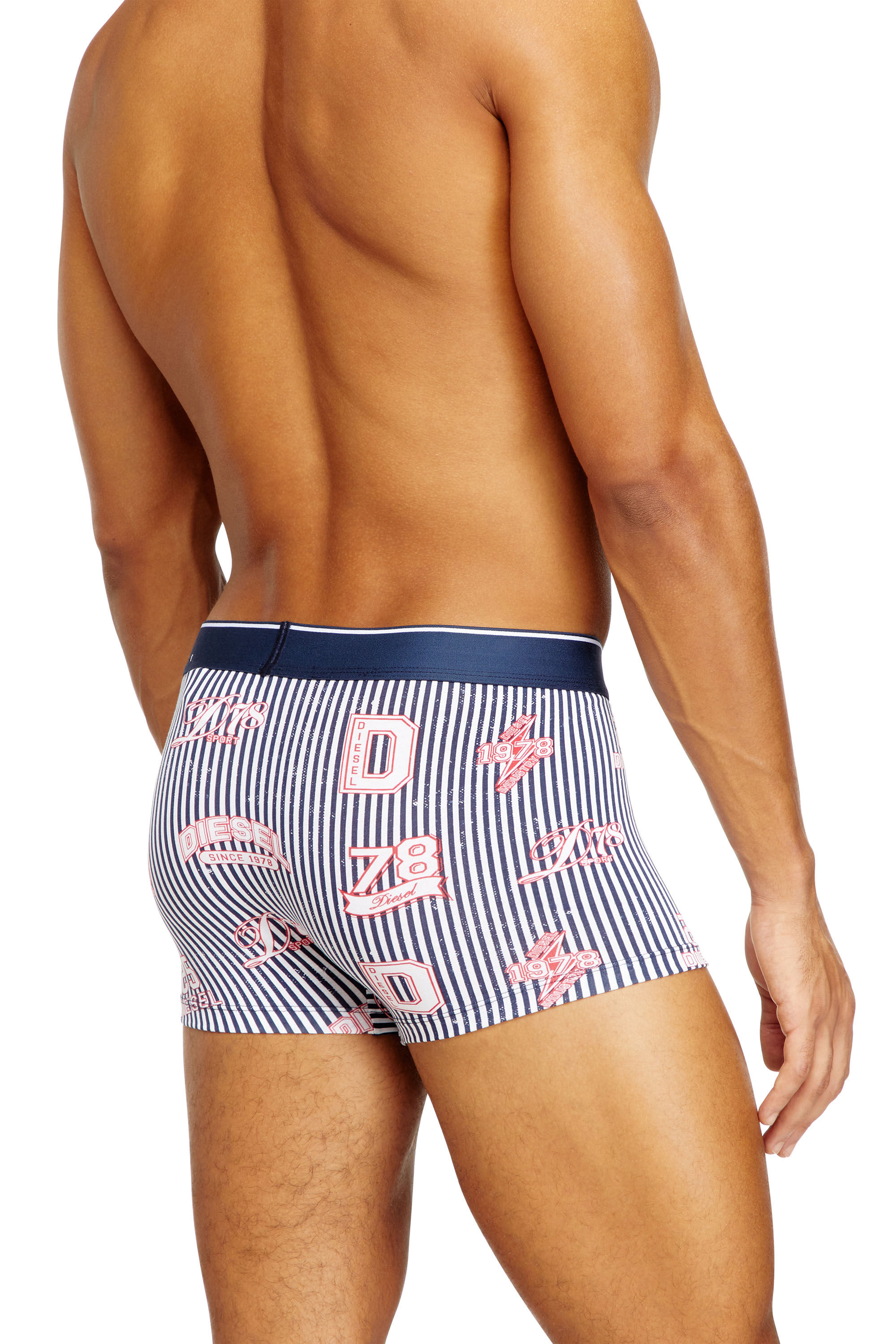 新品未使用ナイトクローラー期ボクサーブリーフカラーD DAMIEN-D-BOX-3PACK ボクサーパンツ 3枚パック｜ブルー｜メンズ｜DIESEL