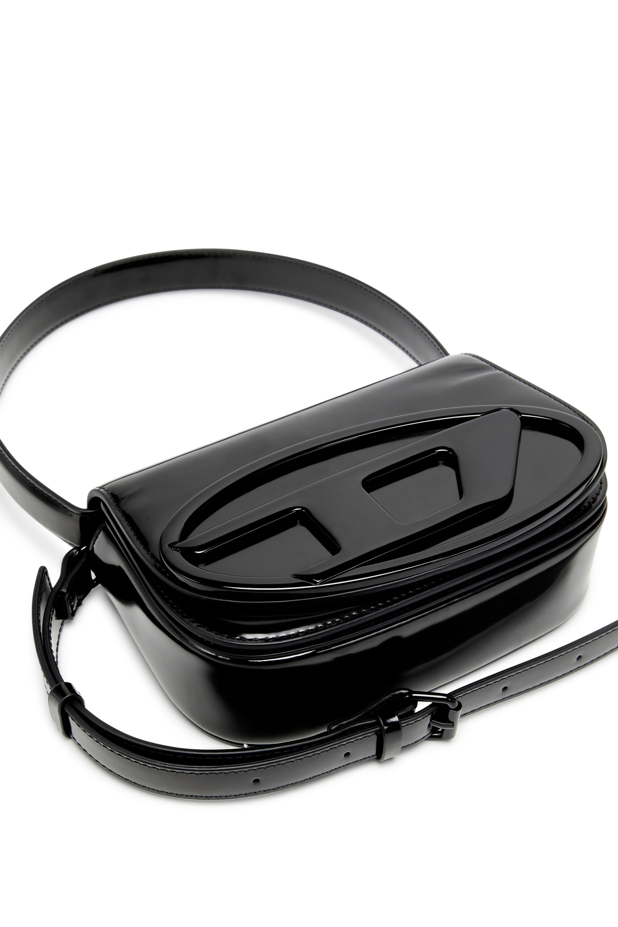 残り僅か【DIESEL】1DR Dロゴ XS クロコ型押しレザー バッグ (DIESEL/ショルダーバッグ・ポシェット)  102482884【BUYMA】