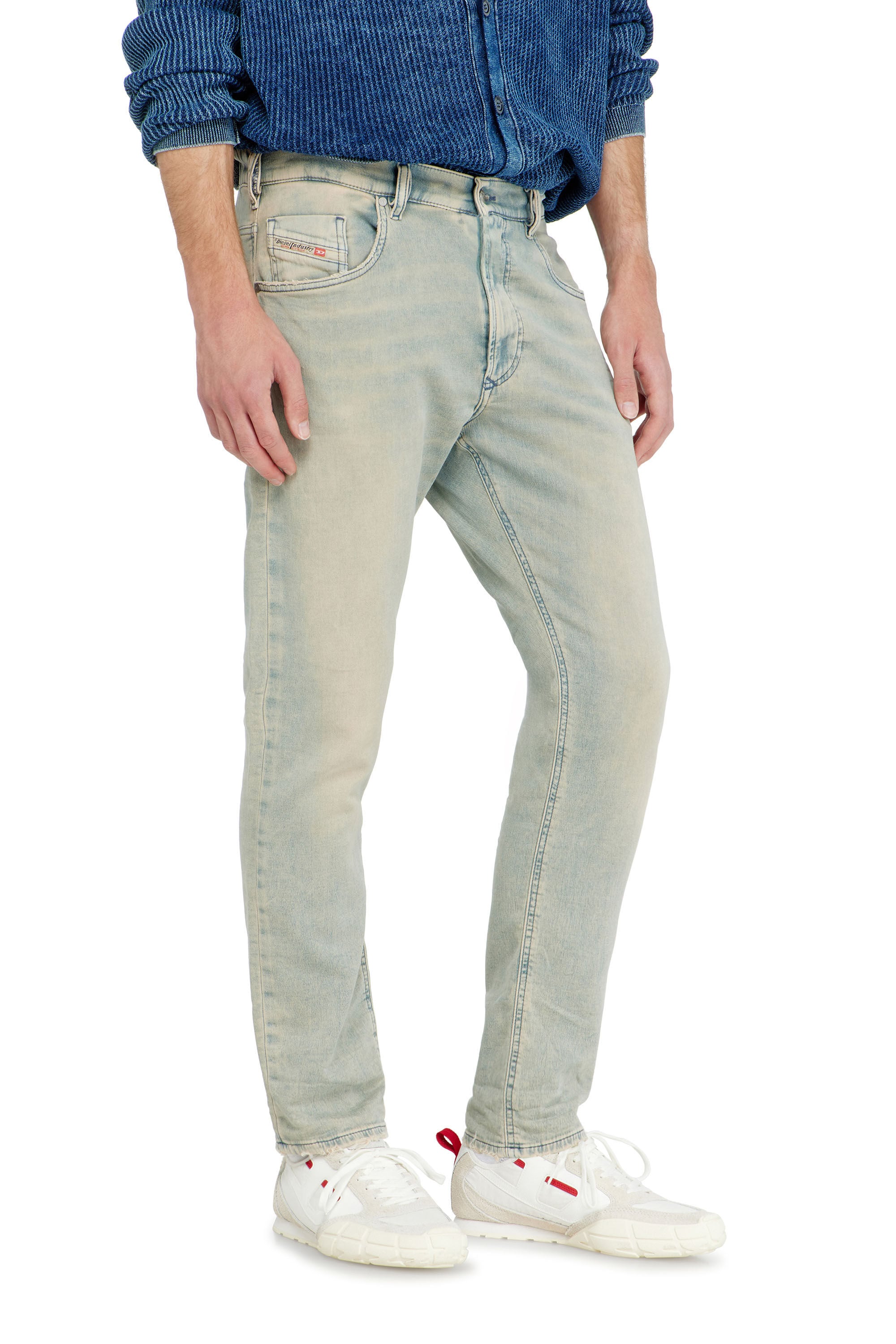 Diesel - Male's Regular 2032 D-Krooley-BW Joggjeans&reg; 068WK, ライトブルー - 4