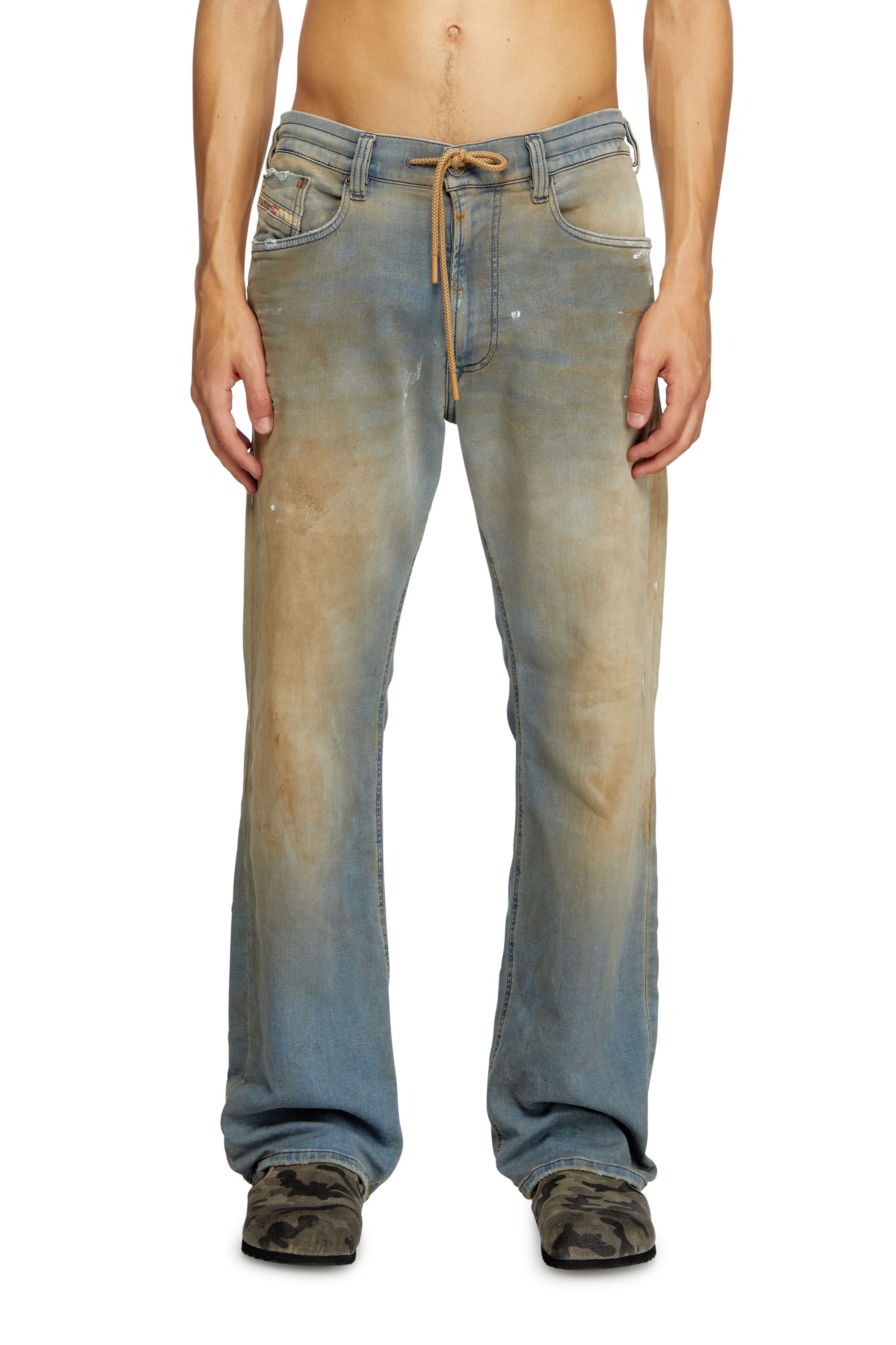 Diesel - Male's Relaxed 2080 D-Reel Joggjeans® 068QL, ライトブルー - 3