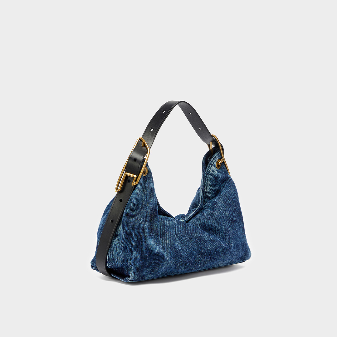 D-Line デニムショルダーバッグ