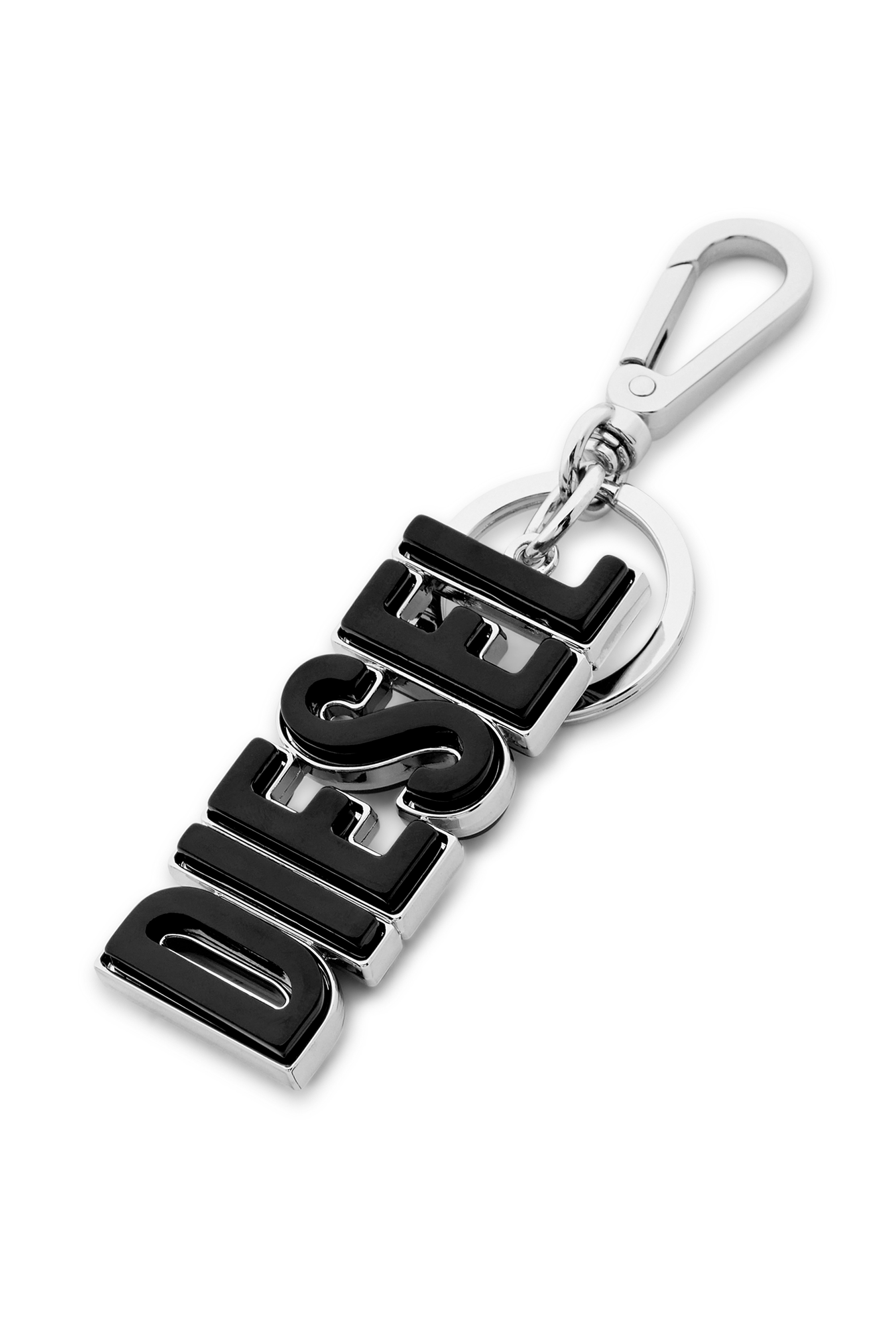 Diesel - DSL 3D KEY RING, Male's キーチャーム in ブラック/レッド - 2