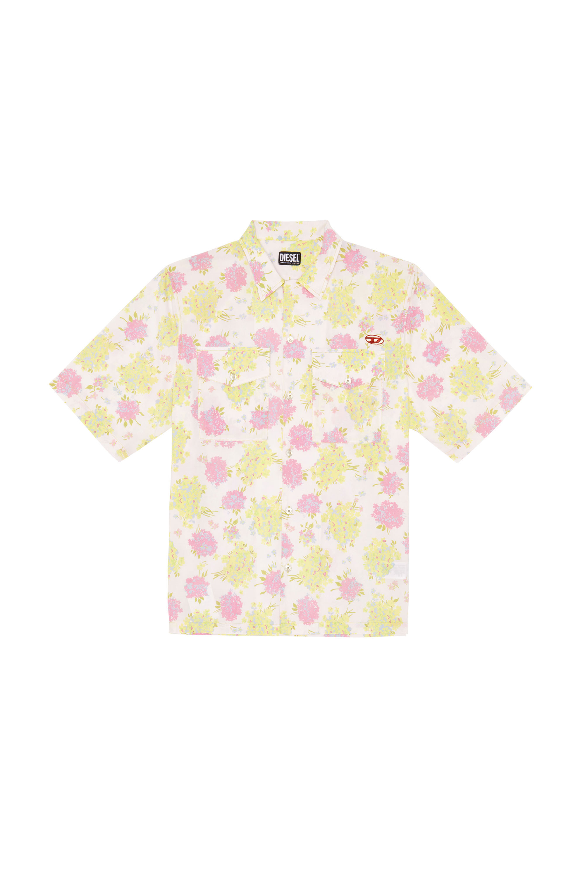S-MAC-FLO, ピンク/ホワイト - シャツ