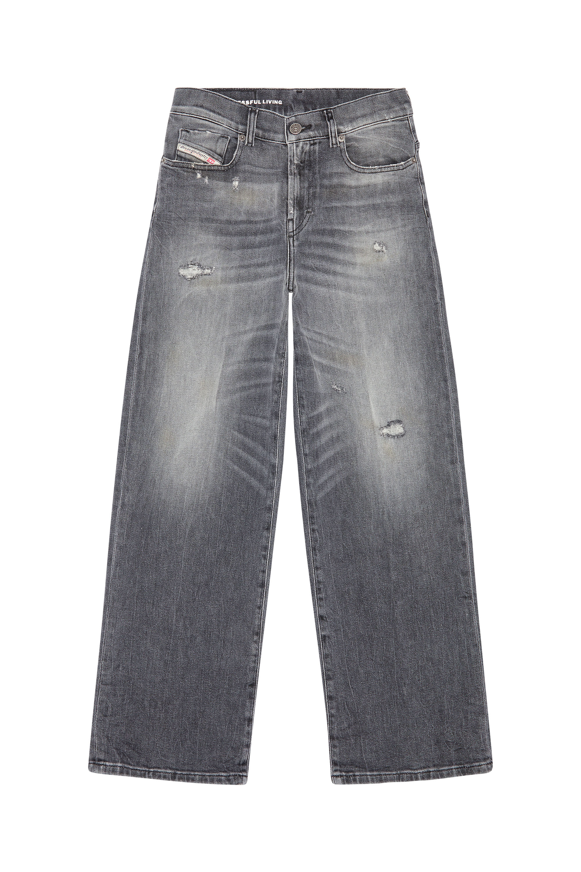 Diesel - Bootcut and Flare Jeans 2000 Widee 09G21, ブラック/ダークグレー - Image 5