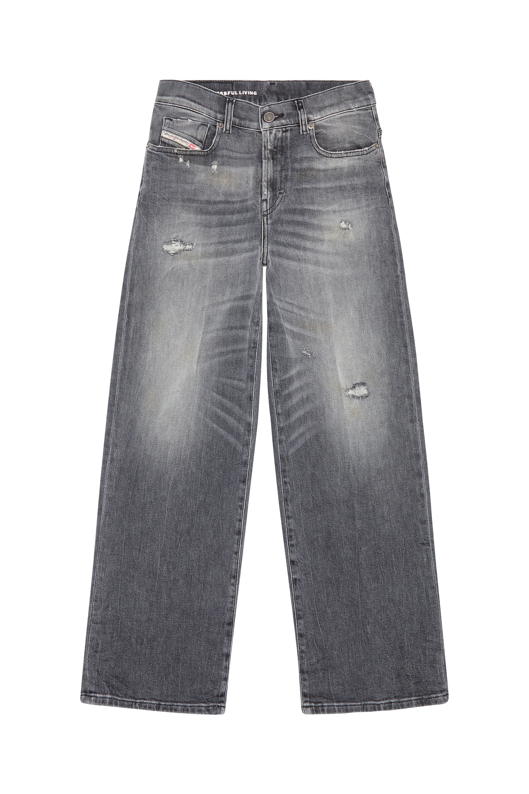 Diesel - Bootcut and Flare Jeans 2000 Widee 09G21, ブラック/ダークグレー - Image 1