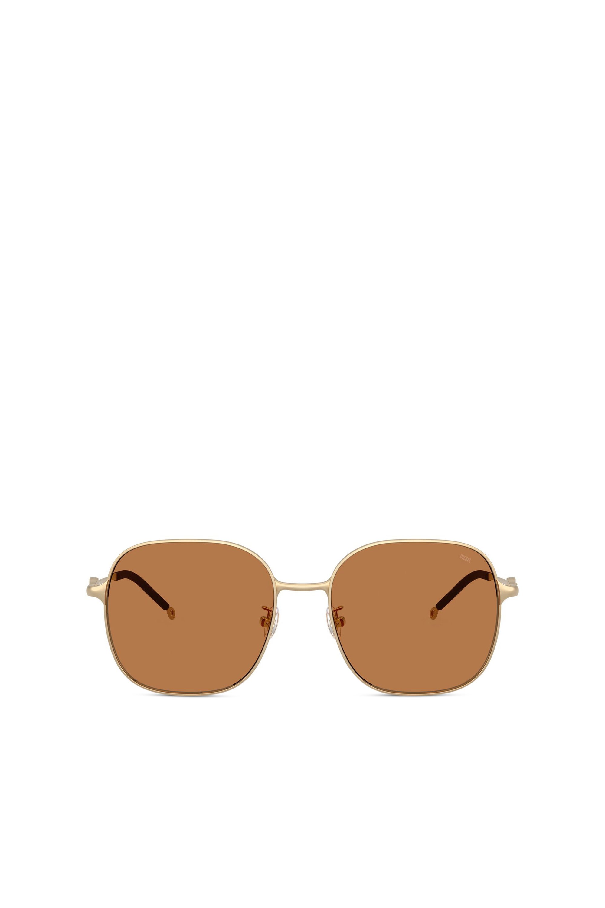 Diesel - 0DL1010D, Female's Square sunglasses in ブラウン - 1