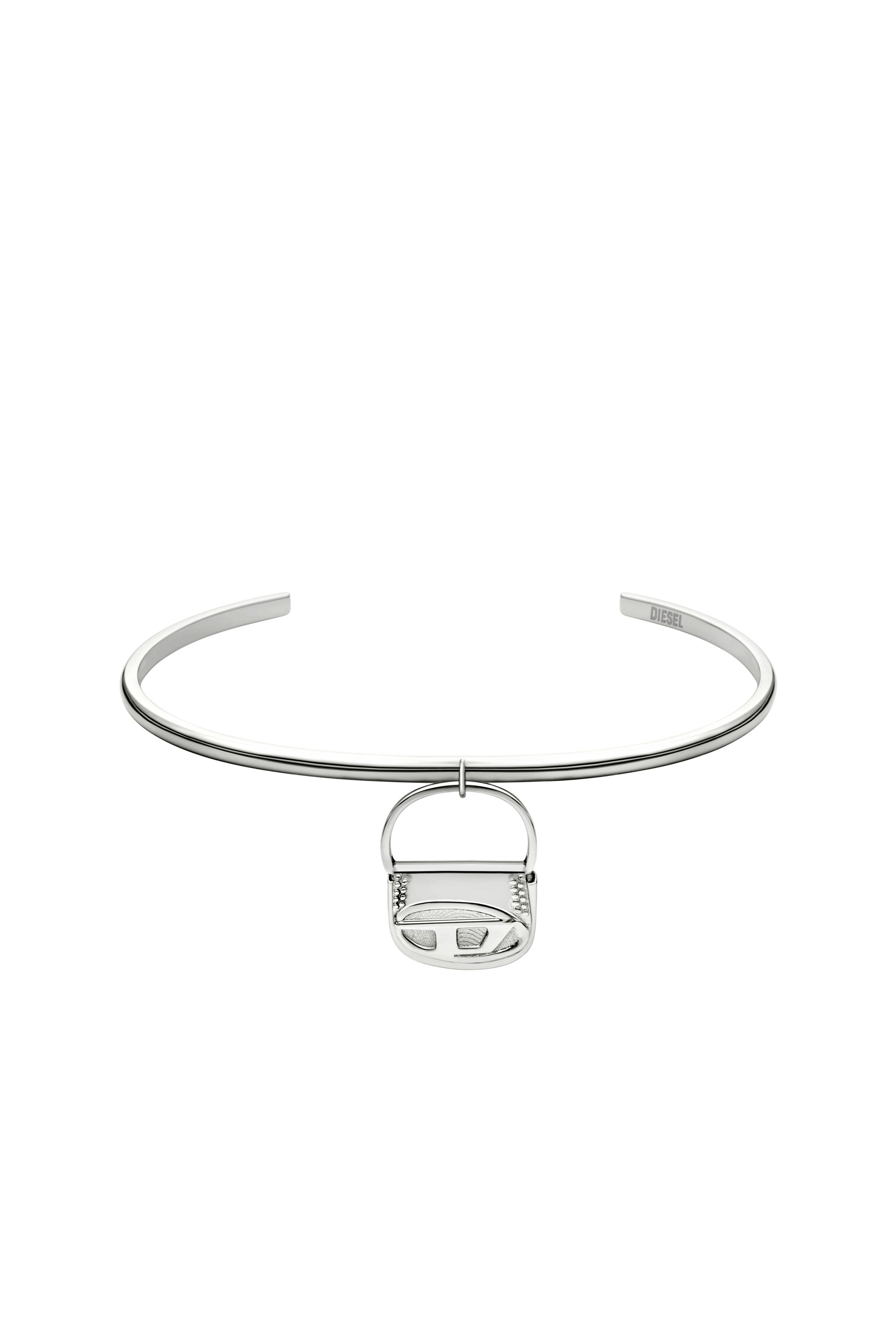 Diesel - DX1621040 JEWELLERY, Unisex's Stainless steel cuff bracelet in シルバー - 1