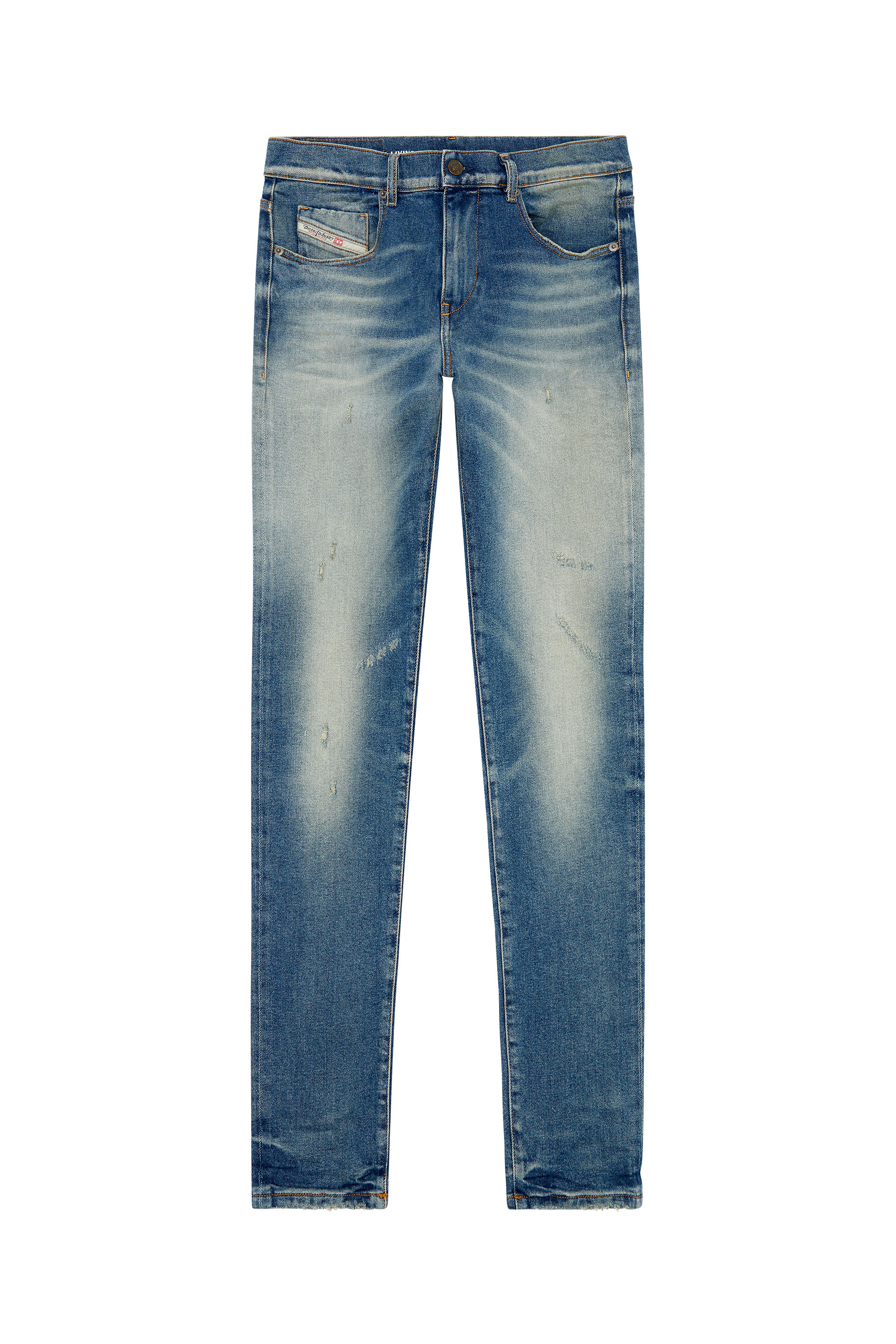 Diesel - Slim Jeans 2019 D-Strukt 09H55, ライトブルー - Image 5