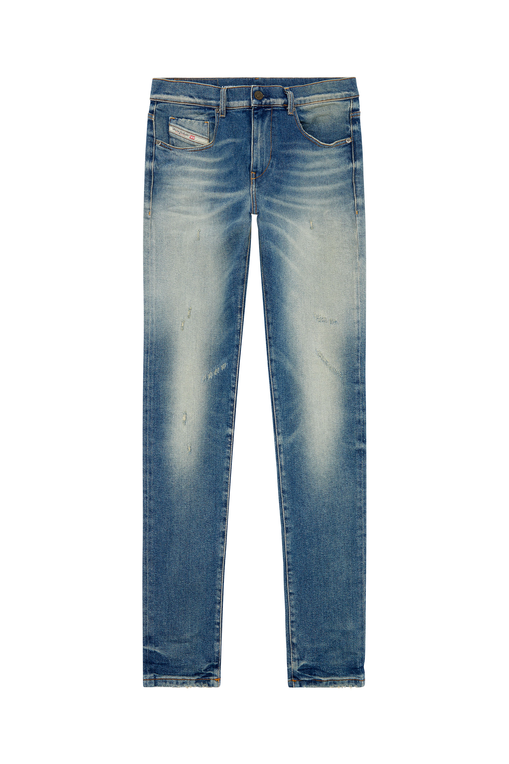 Diesel - Slim Jeans 2019 D-Strukt 09H55, ライトブルー - Image 1