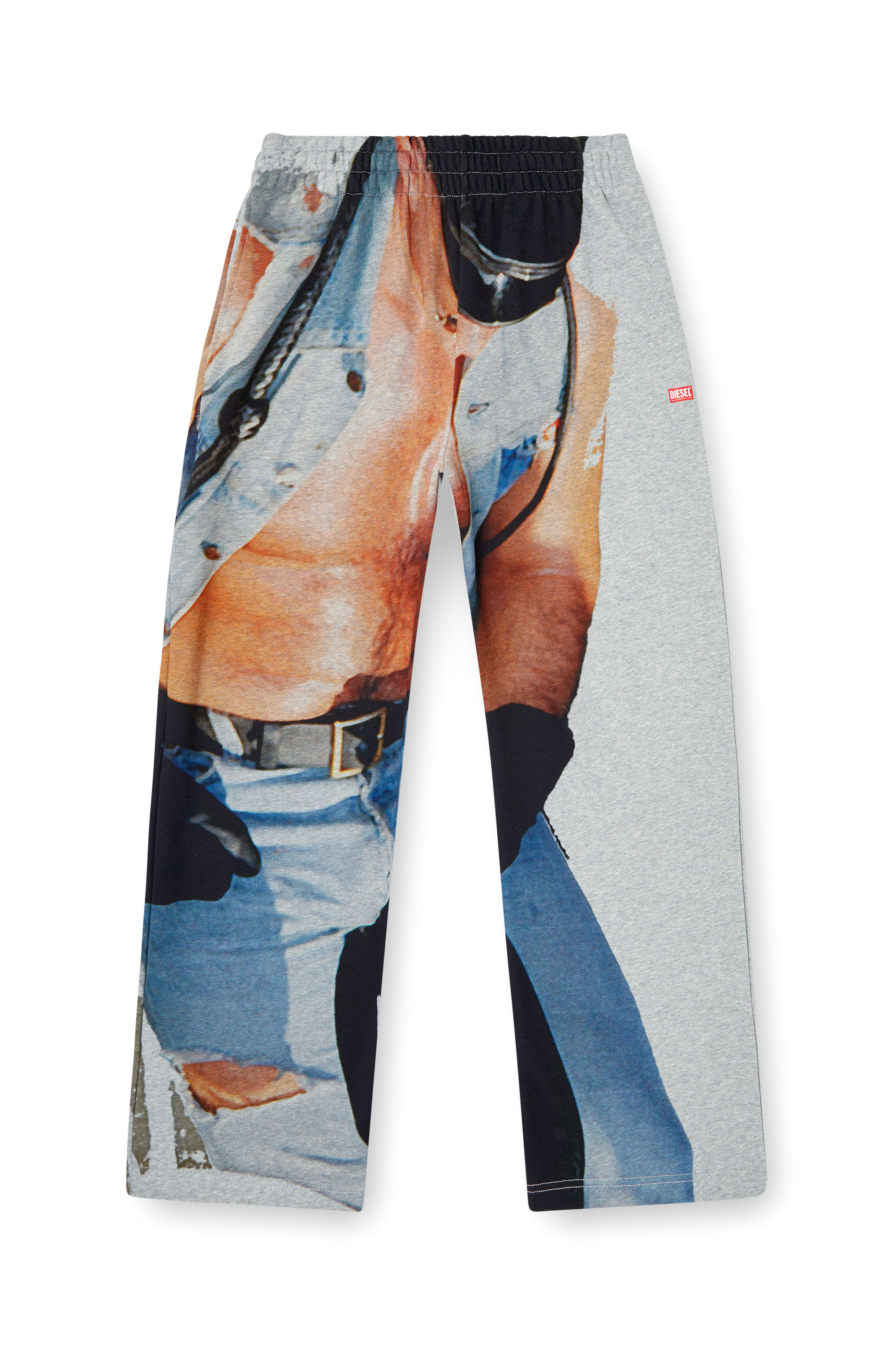 Diesel - PR-P-MARTAINS-TOM25, Unisex's Sweatpants with graphic print in グレー - 2