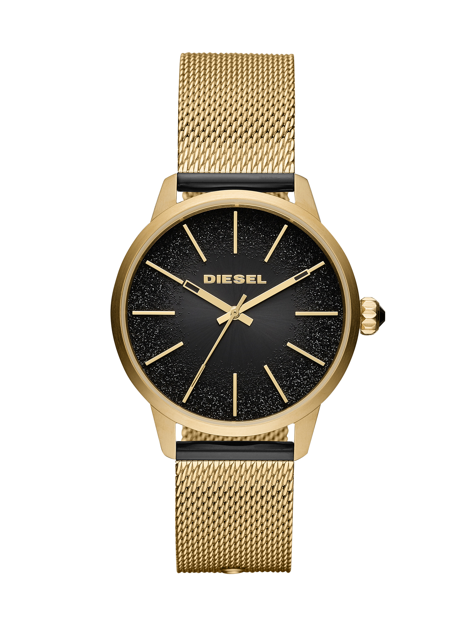 Diesel - DZ5576, Female's Three-hand watch in gold-tone stainless steel in ゴールド/ブラック - 1