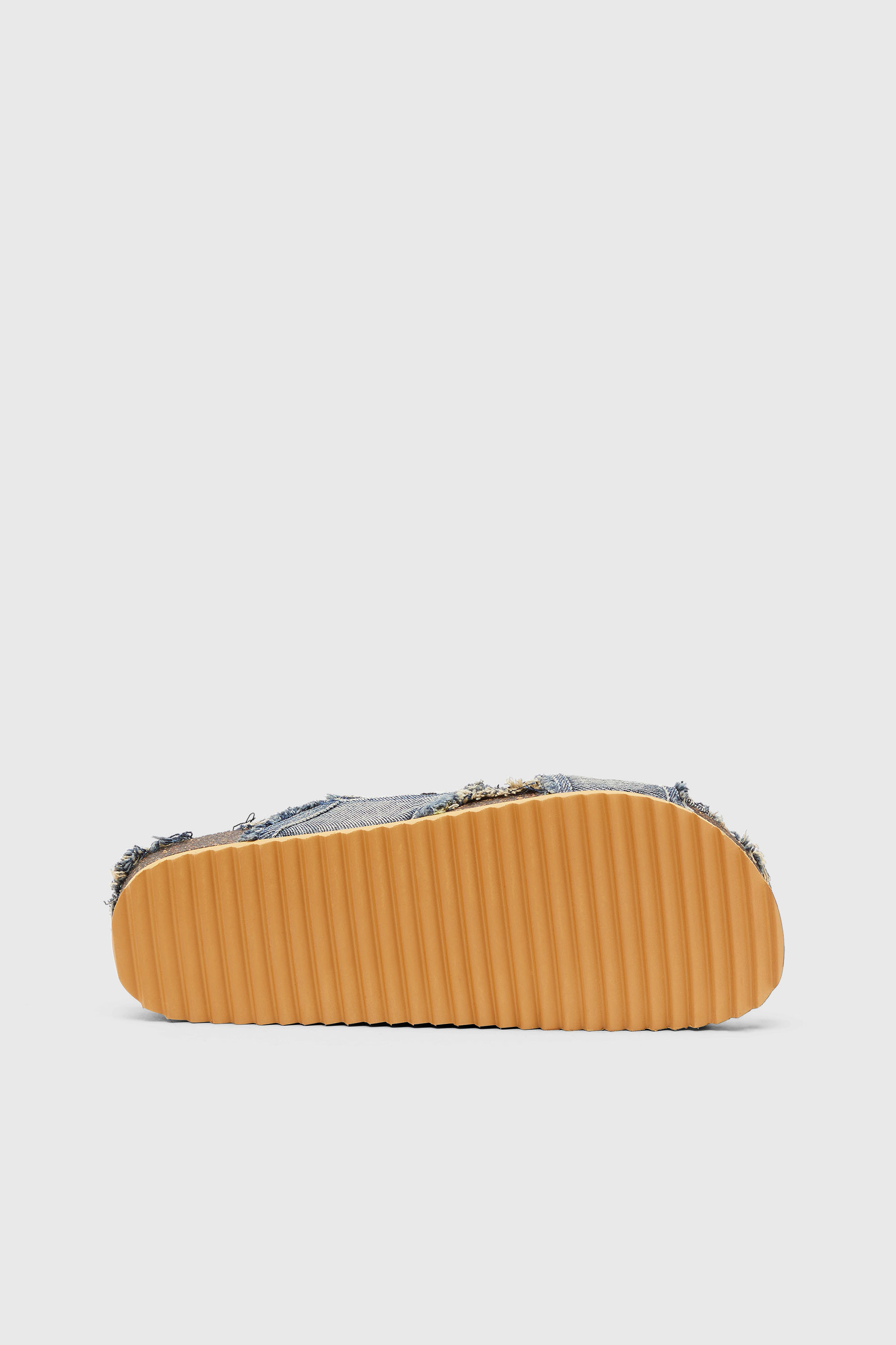 Diesel - D-WOODSTOCK CROSS, Male's フラットサンダル in ミディアムブルー - 4