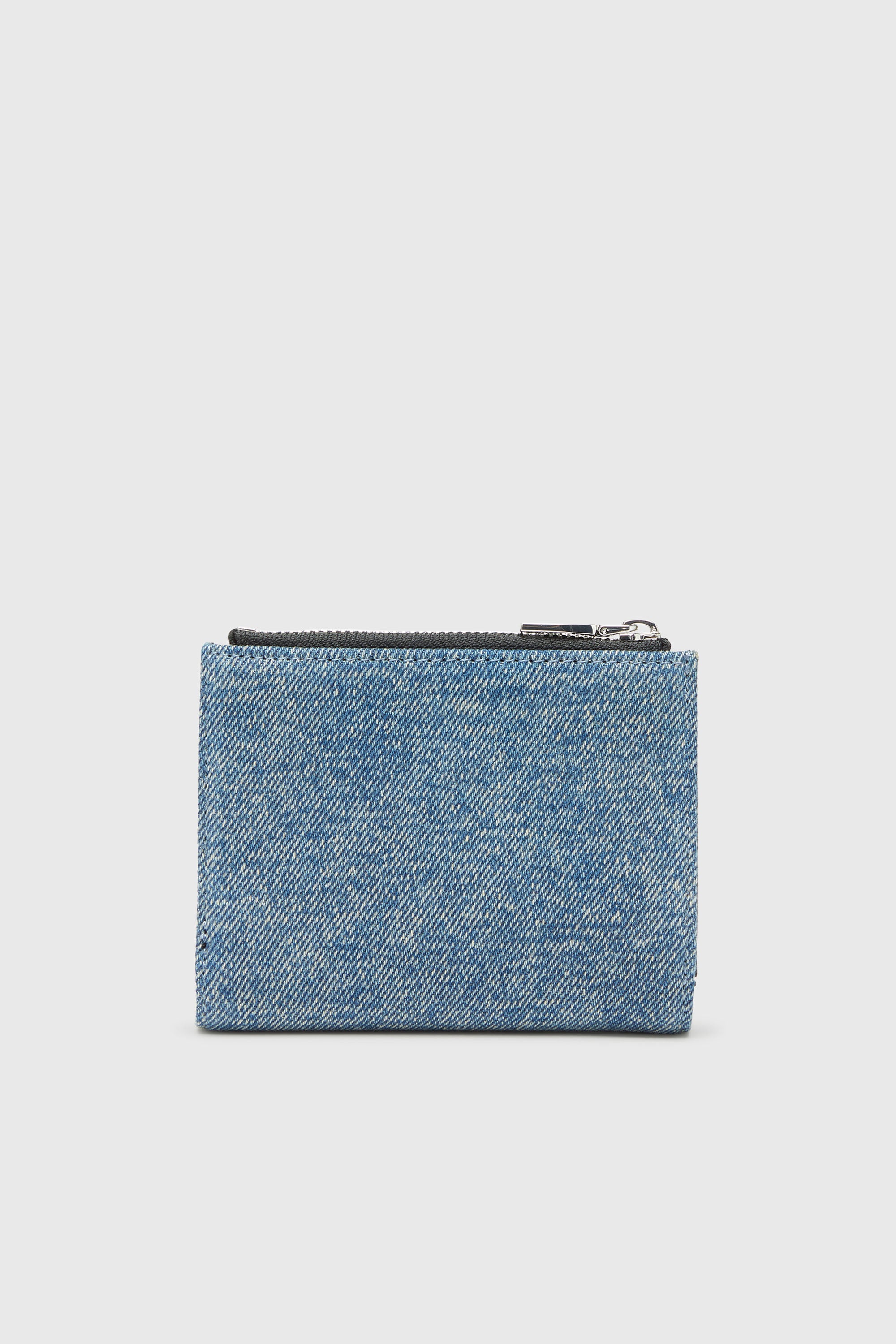Diesel - 1DR BI FOLD ZIP II, Female's 二つ折りウォレット in ブルー - 2