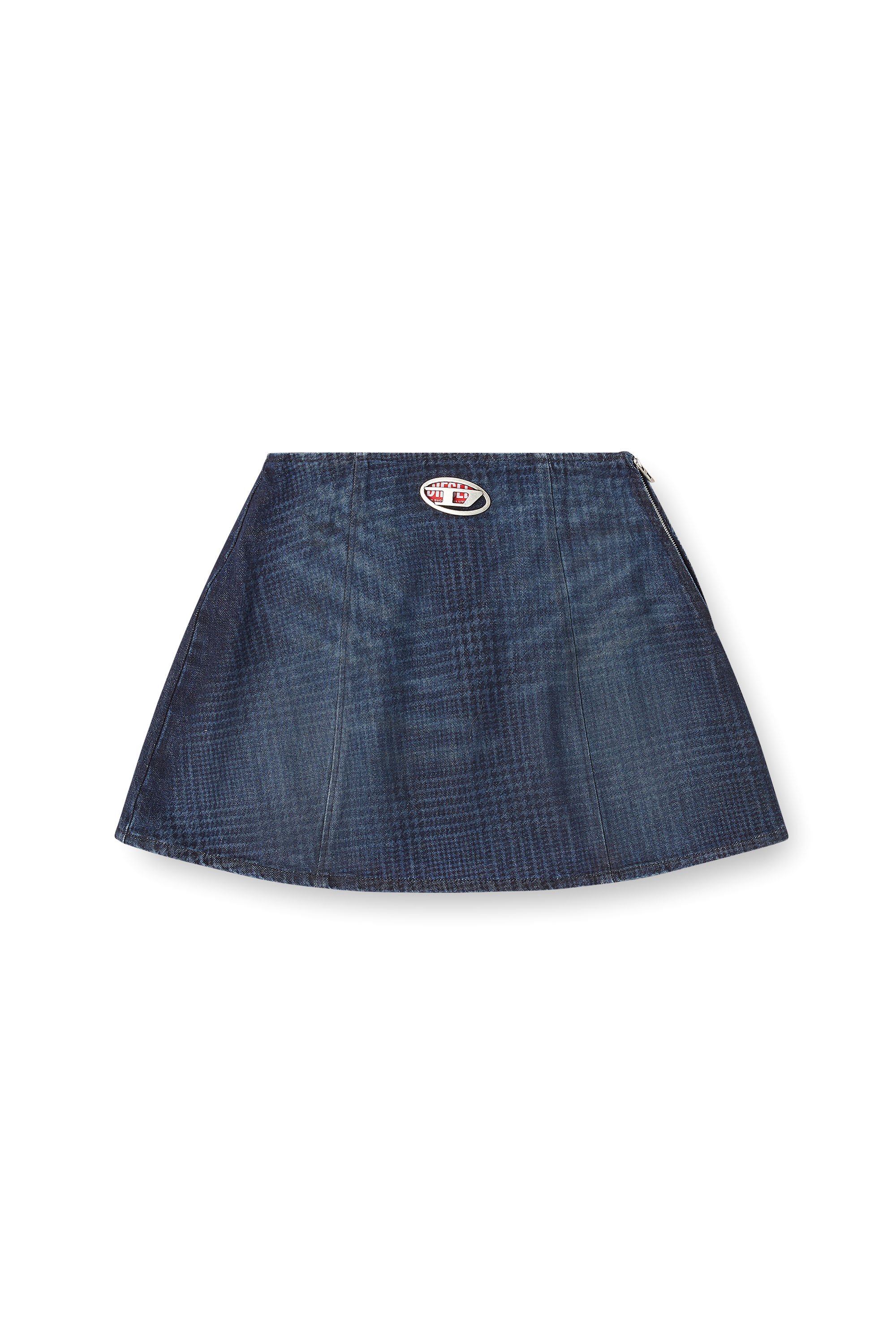 Diesel - DE-SWENY-S1, Female's デニムスカート in ブルー - 3