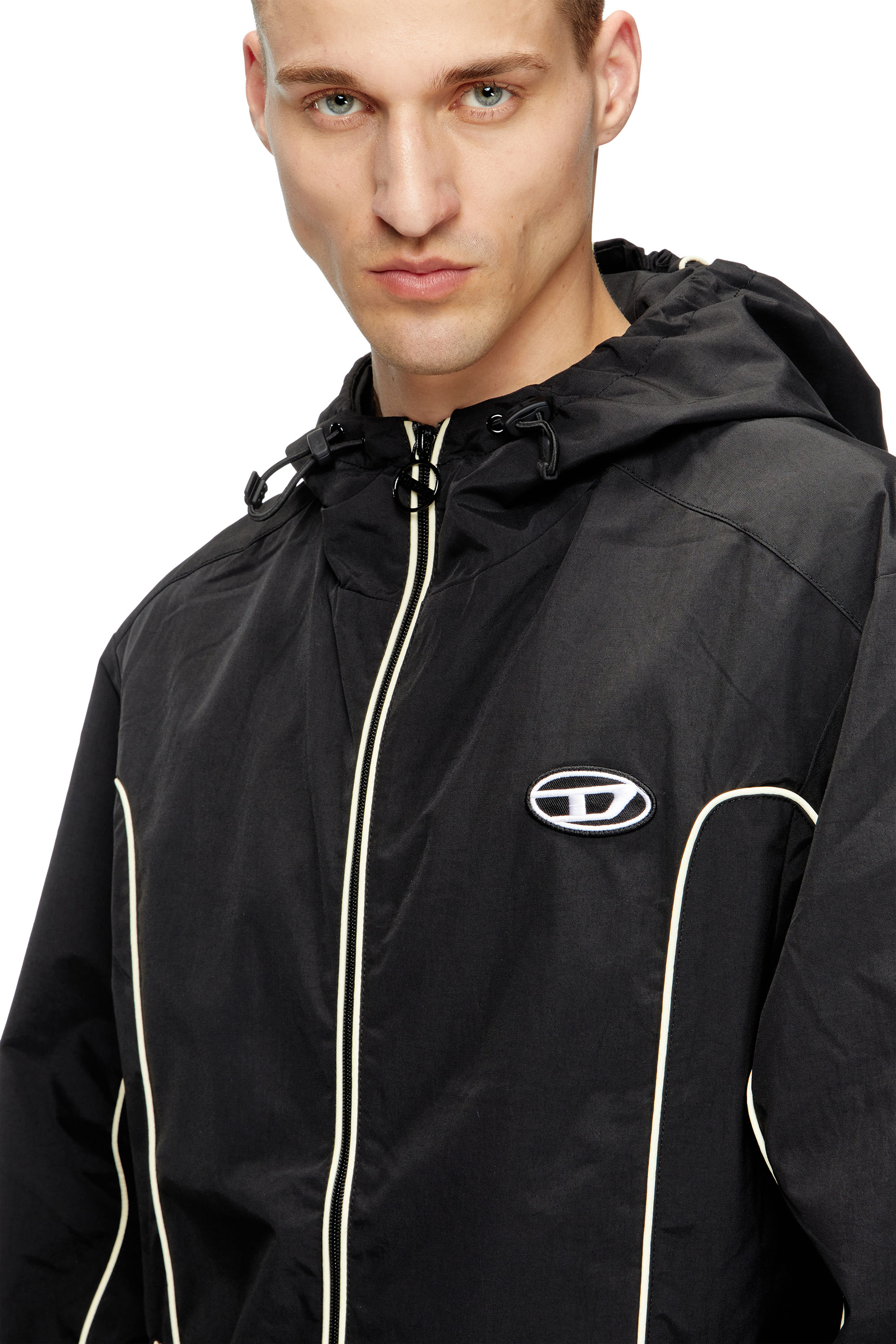 Diesel - J-HIVES, Male's ウインド ブレーカー in ブラック - 5