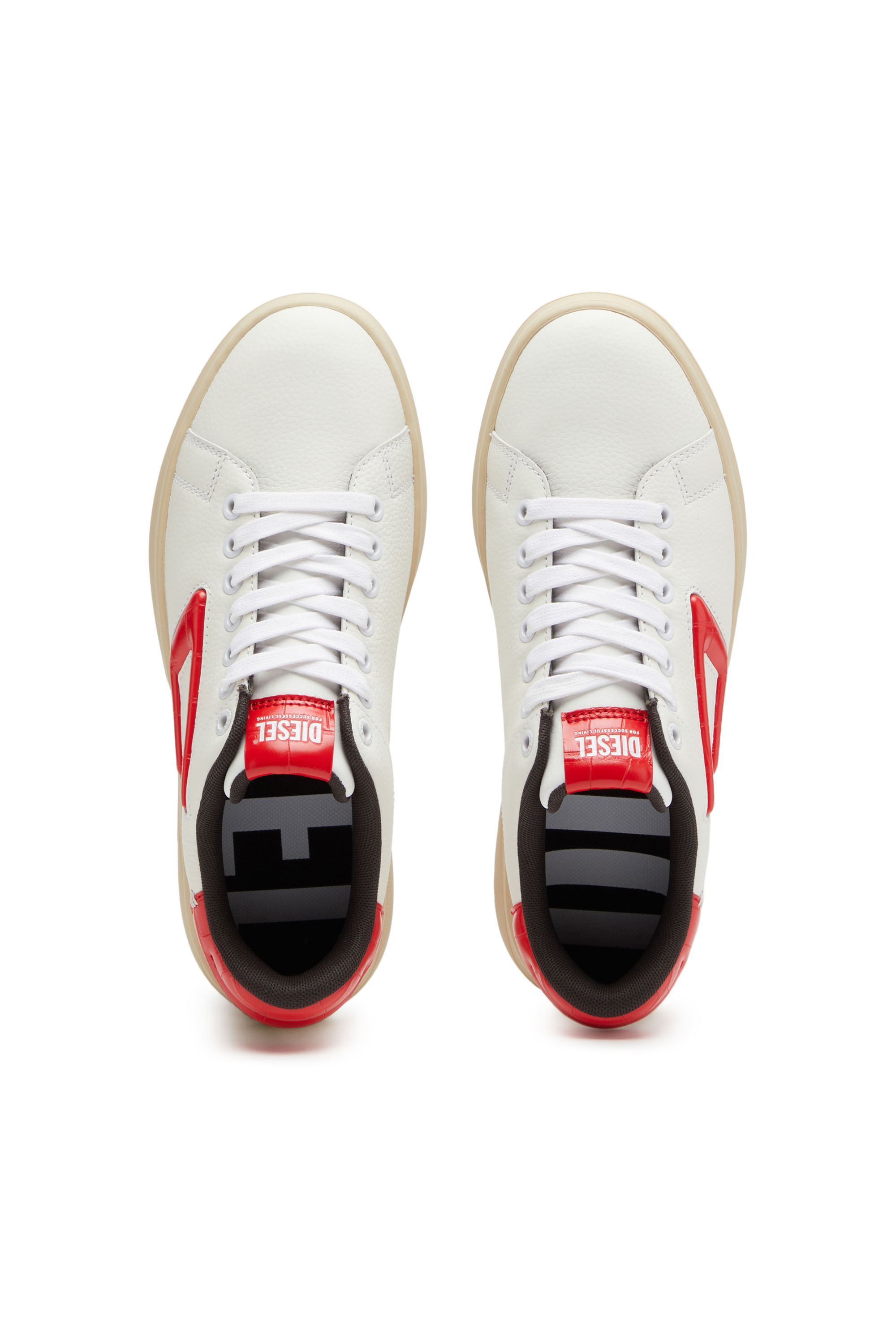 Diesel - S-ATHENE LOW W, ホワイト/レッド/ブルー - Image 5