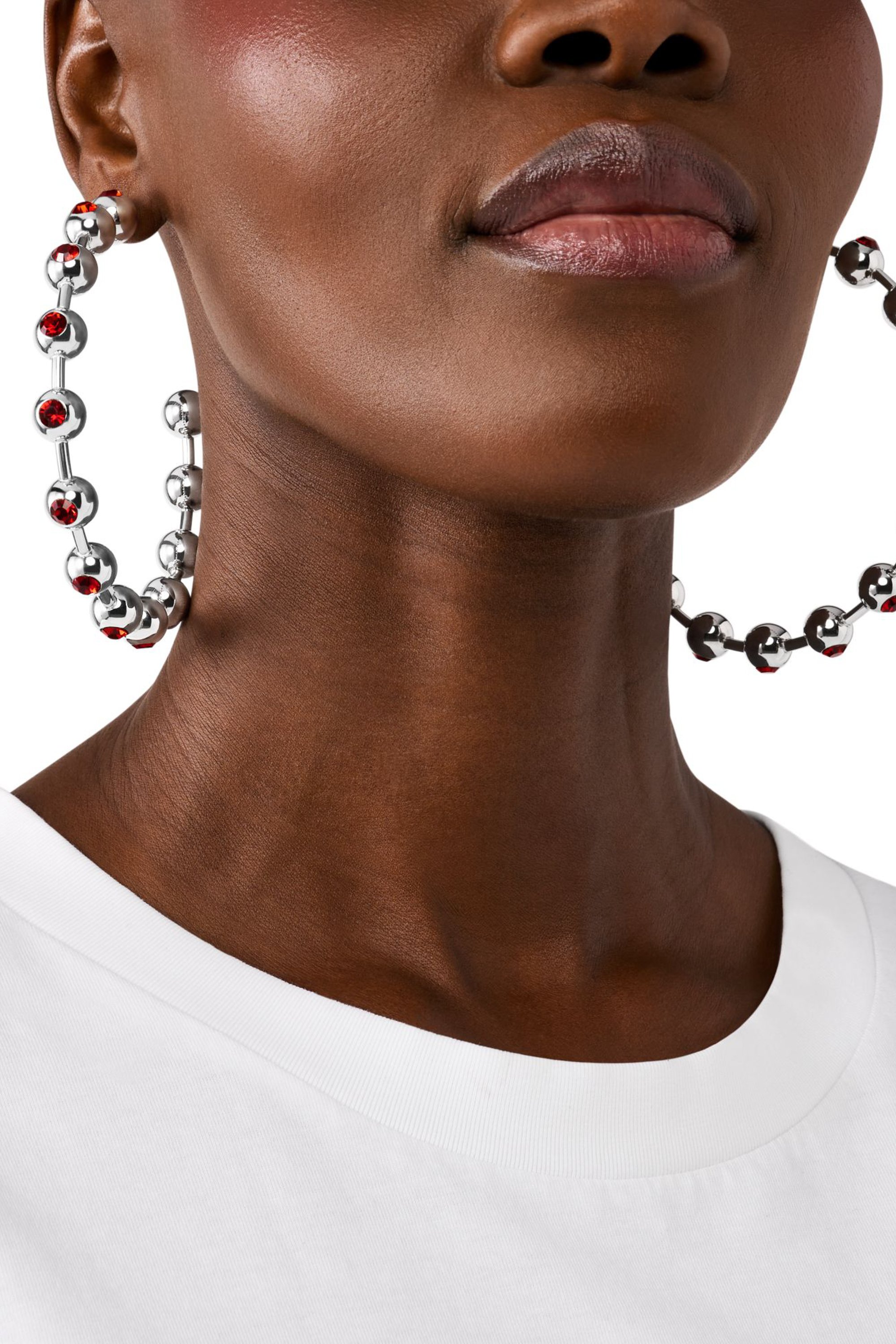 Diesel - DX1560040 JEWEL, Unisex's ピアス（両耳用） in シルバー/ブルー - 4