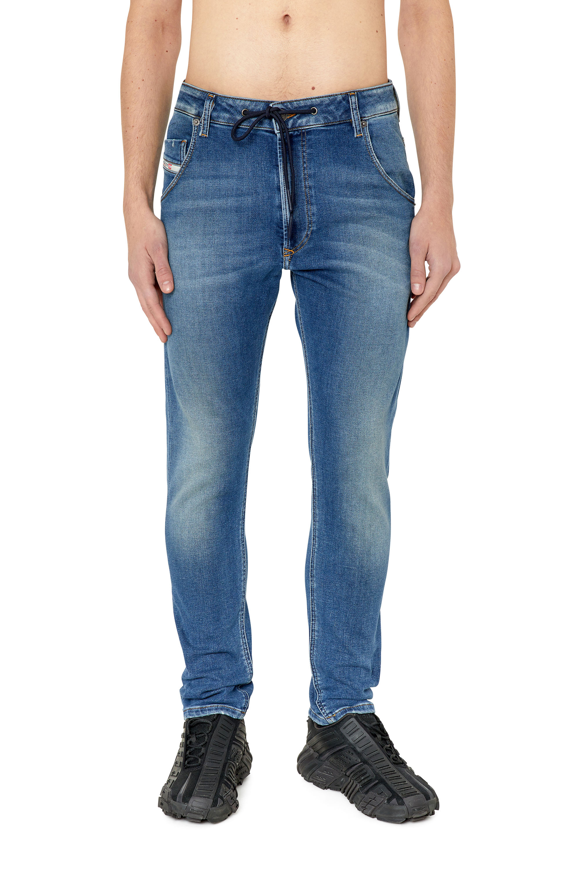 Diesel - Tapered 2030 D-Krooley Joggjeans® 068CX, ミディアムブルー - Image 1