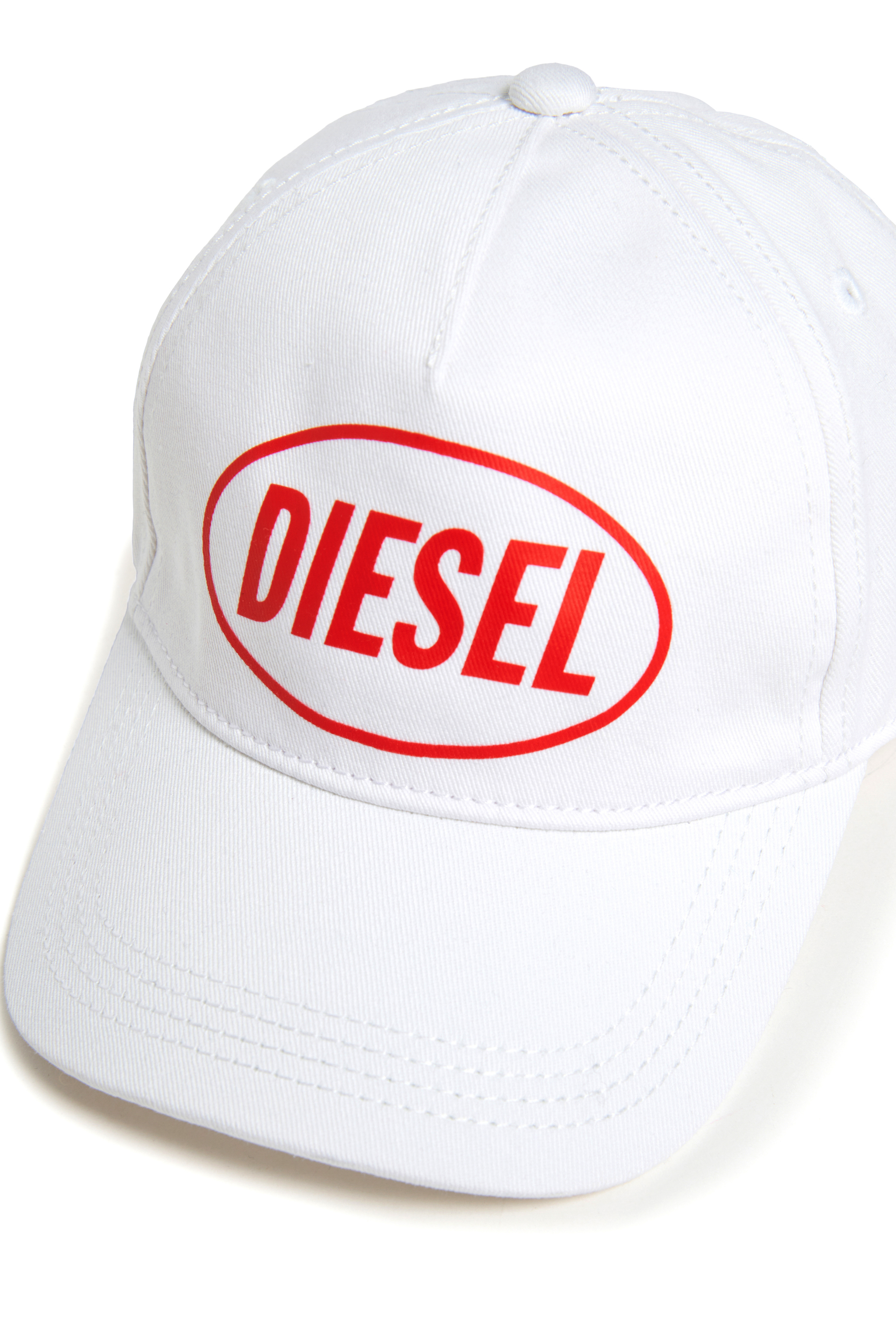 Diesel - FOLPYB, Unisex's ベースボールキャップ in ホワイト - 3