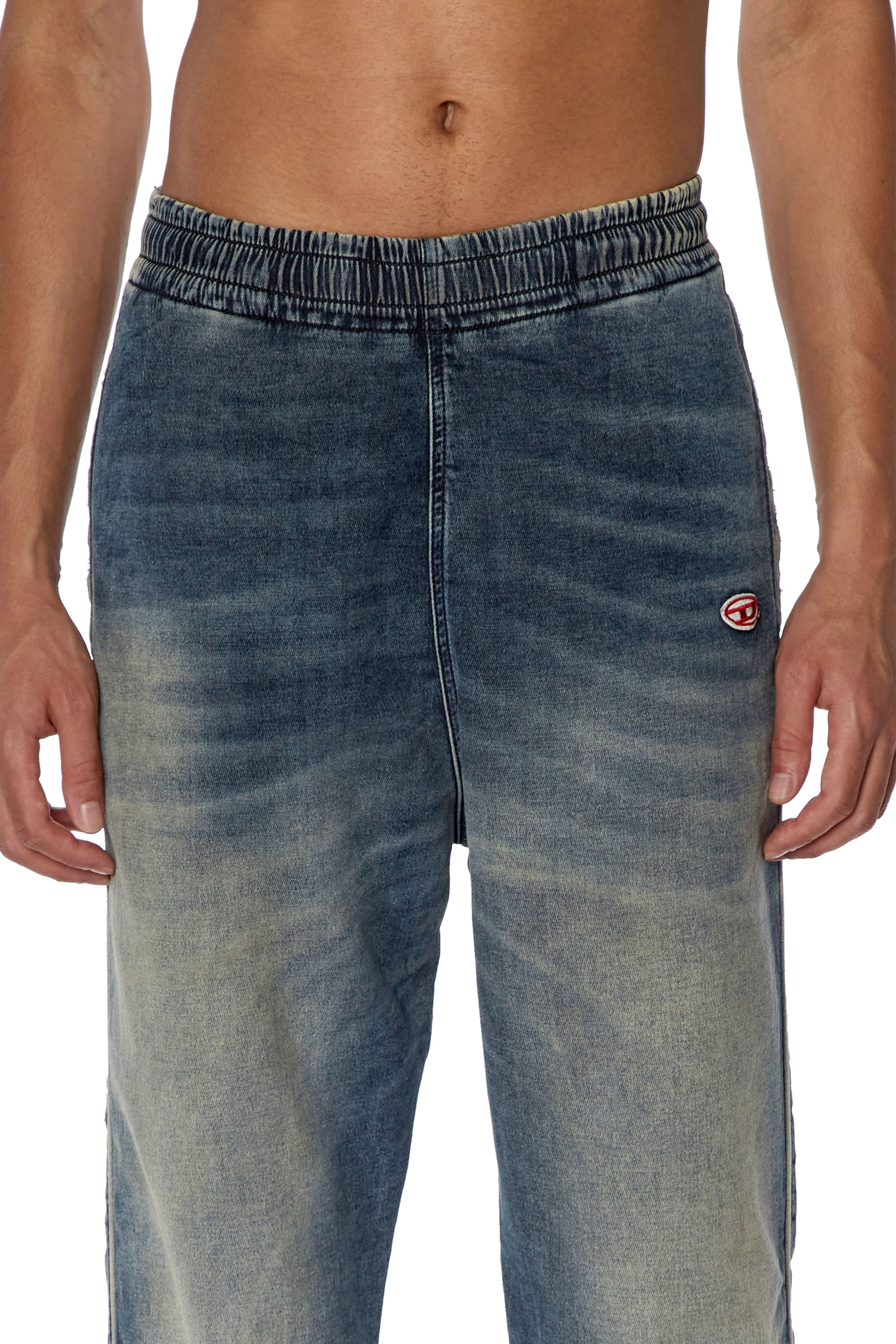 Diesel - Tapered D-Lab Track Denim 068FN, ダークブルー - Image 3