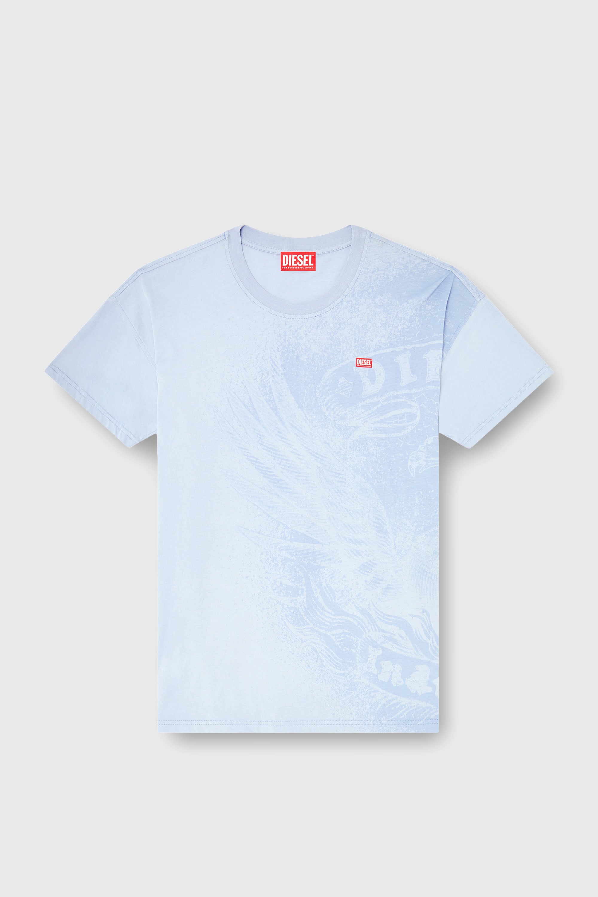 Diesel - T-BOXT-AA3, Male's Tシャツ in ライトブルー - 2