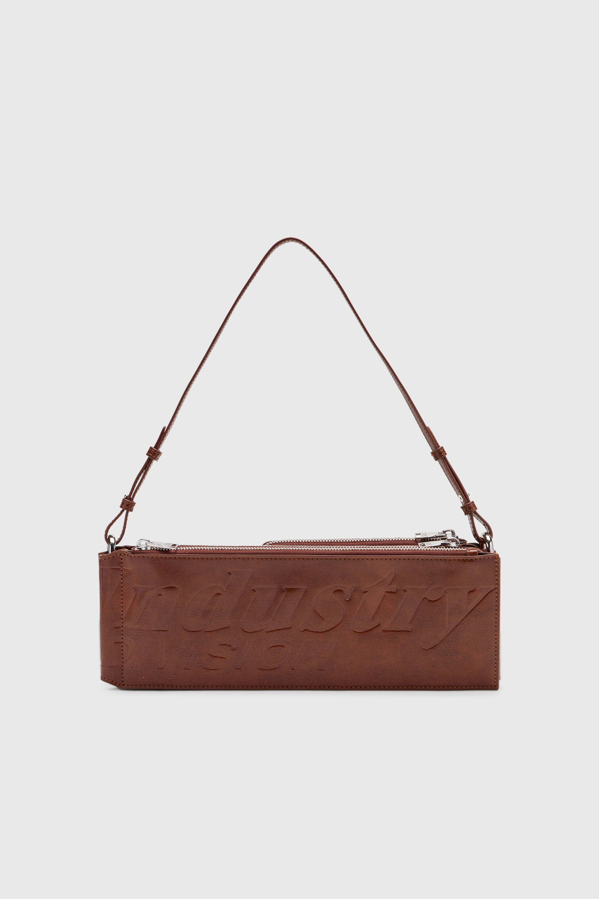 Diesel - FLAG-D SHOULDER BAG X, Unisex's Flag-D-Modular logo-embossed shoulder bag in ブラウン - 3
