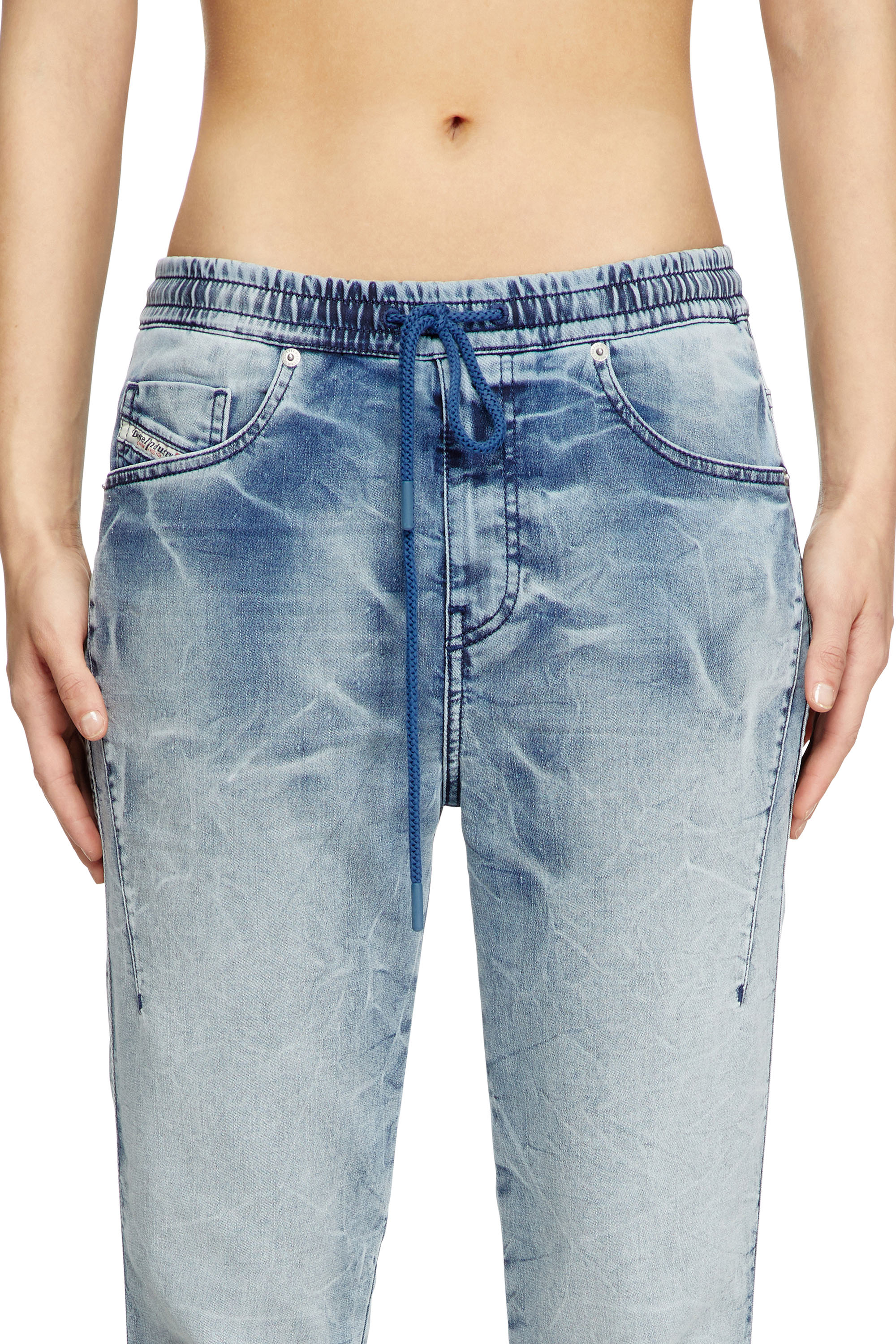 Diesel - Female's Regular 2041 D-Fayza Joggjeans® 068PK, ライトブルー - 5