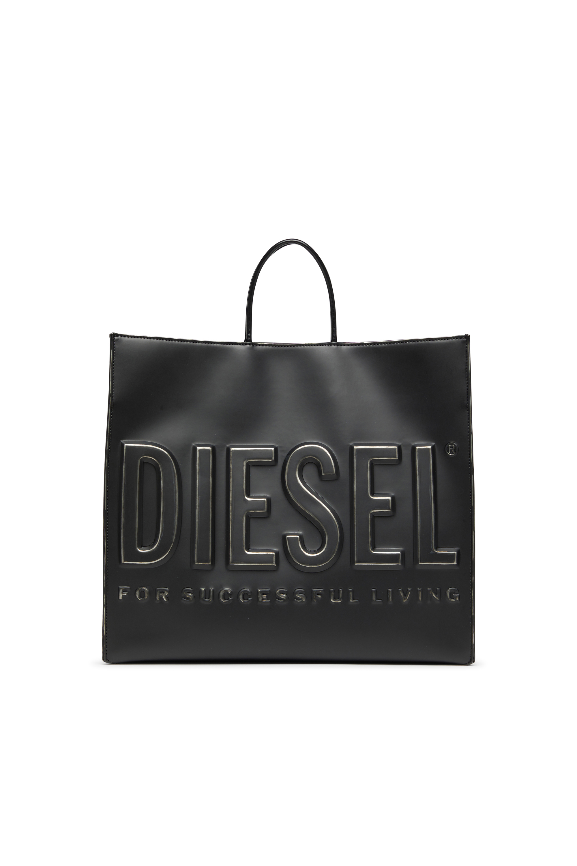 Diesel - DSL 3D TOTE EW X, Unisex's トートバッグ in ブラック - 1