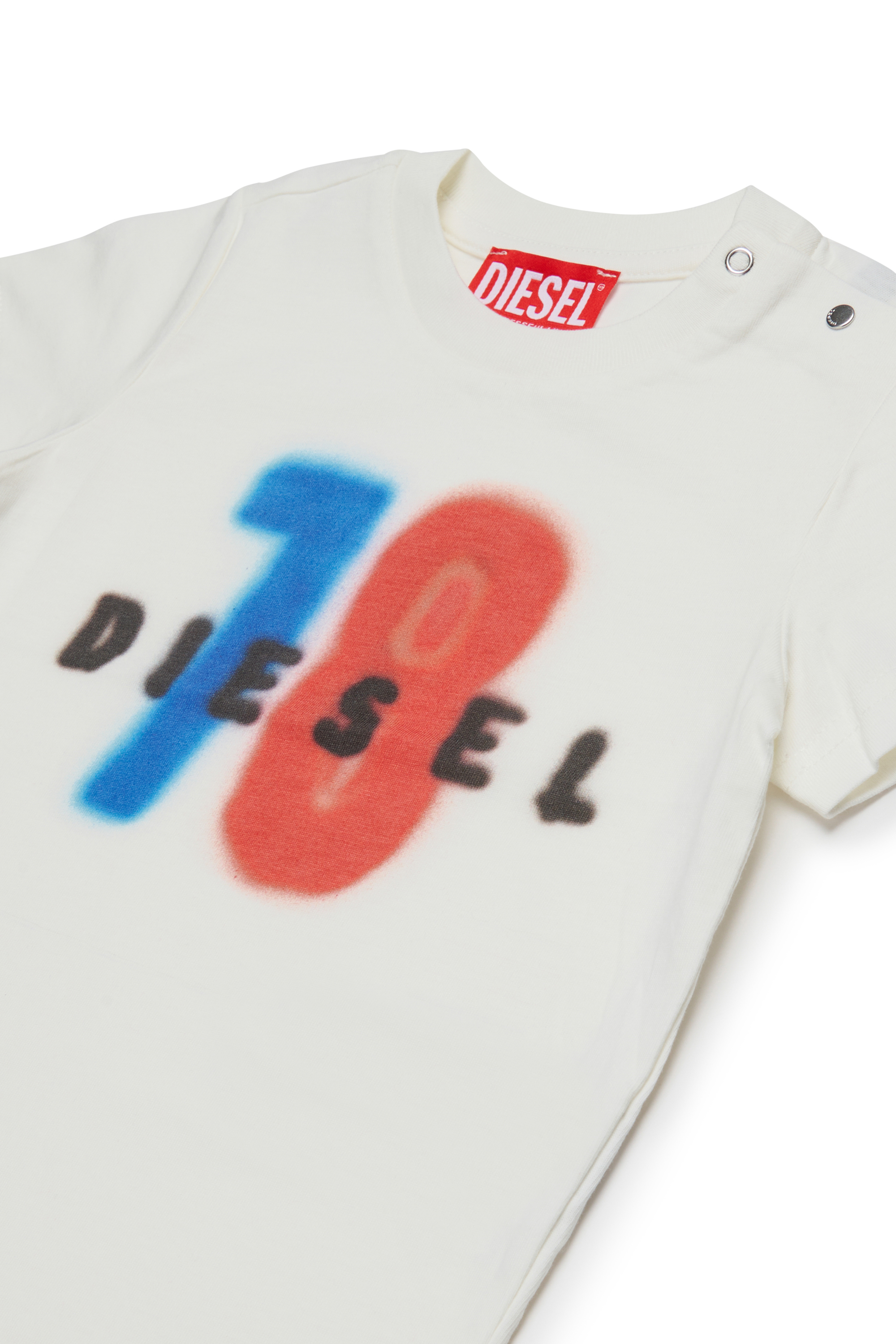 Diesel - TESSIB, Male's Tシャツ in ホワイト - 3