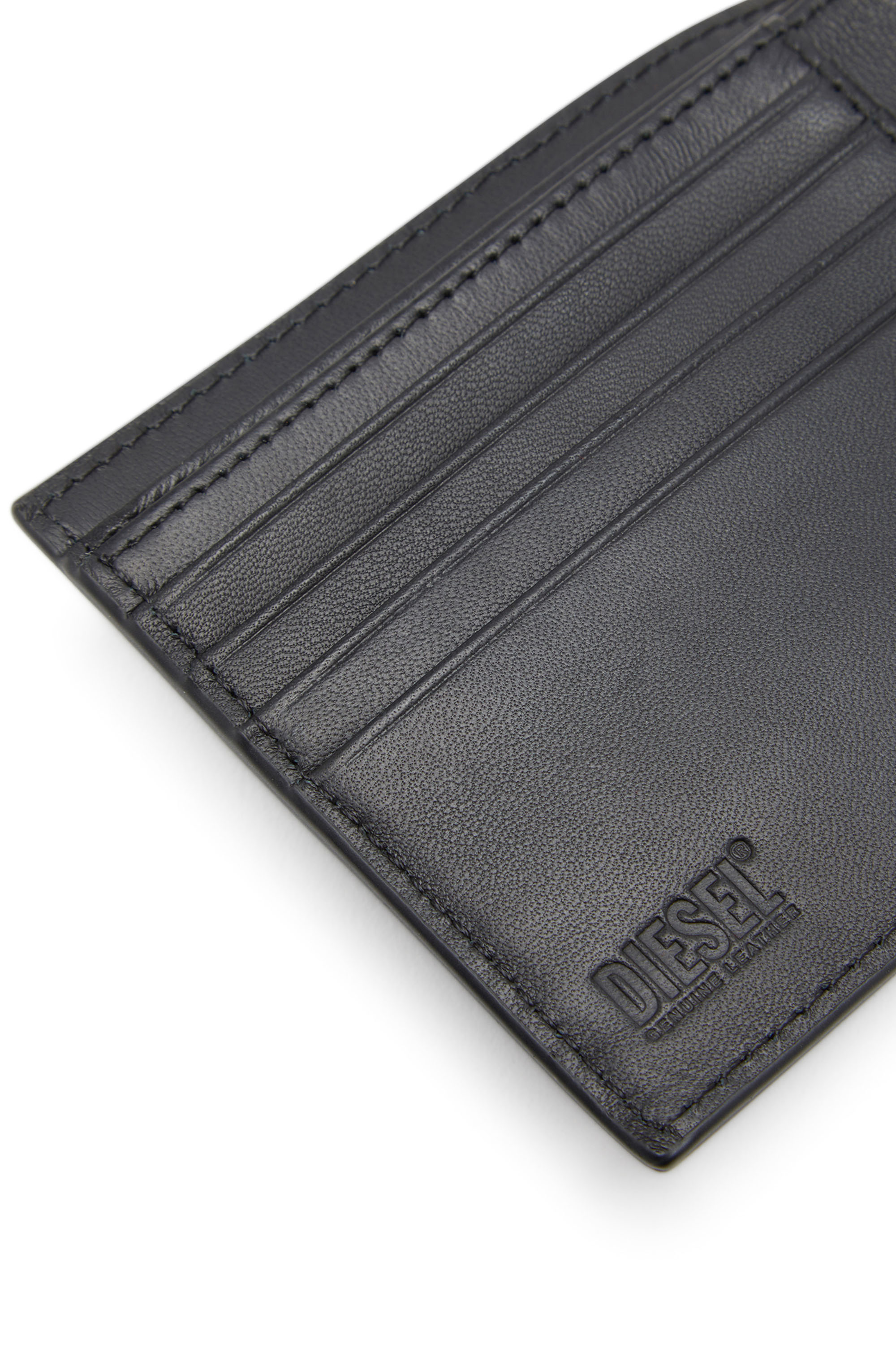 Diesel - DSL 3D BI-FOLD COIN S, ブラック - Image 4
