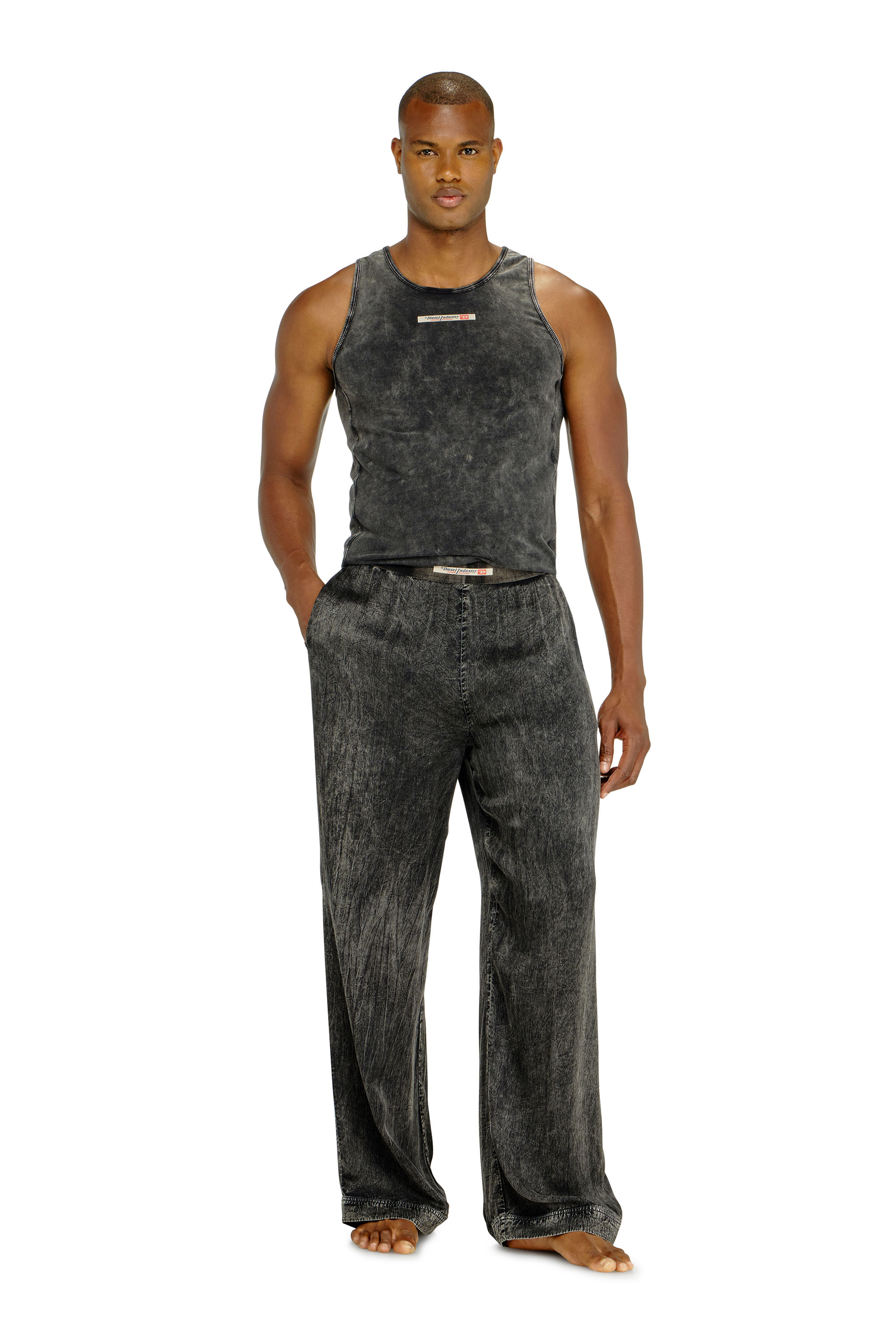 Diesel - ZAYNE-DNM, Male's ロングパンツ in ダークグレー - 2