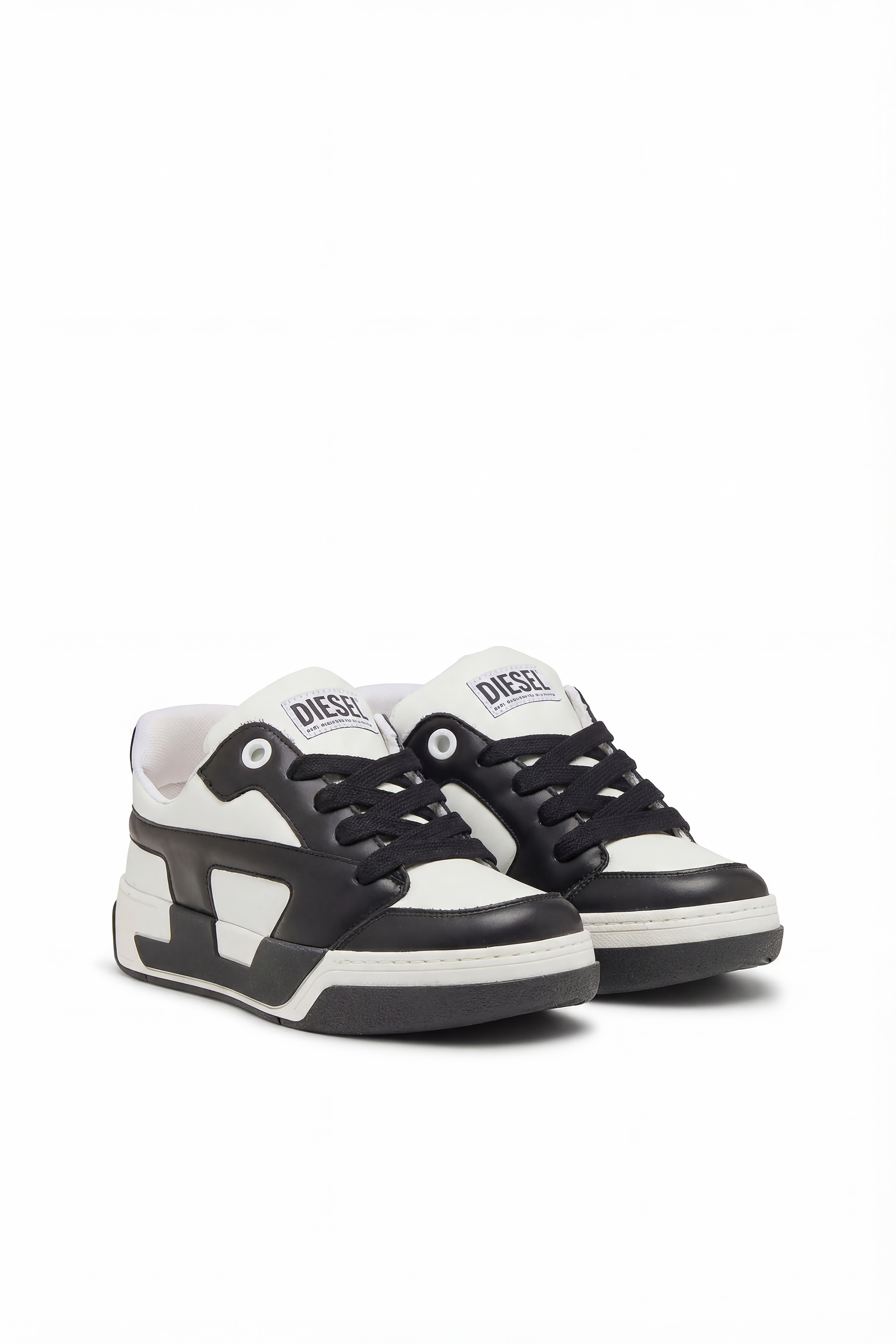 Diesel - S-D-OLLIE LOW W, Female's ローカットスニーカー in ホワイト/ブラック - 2