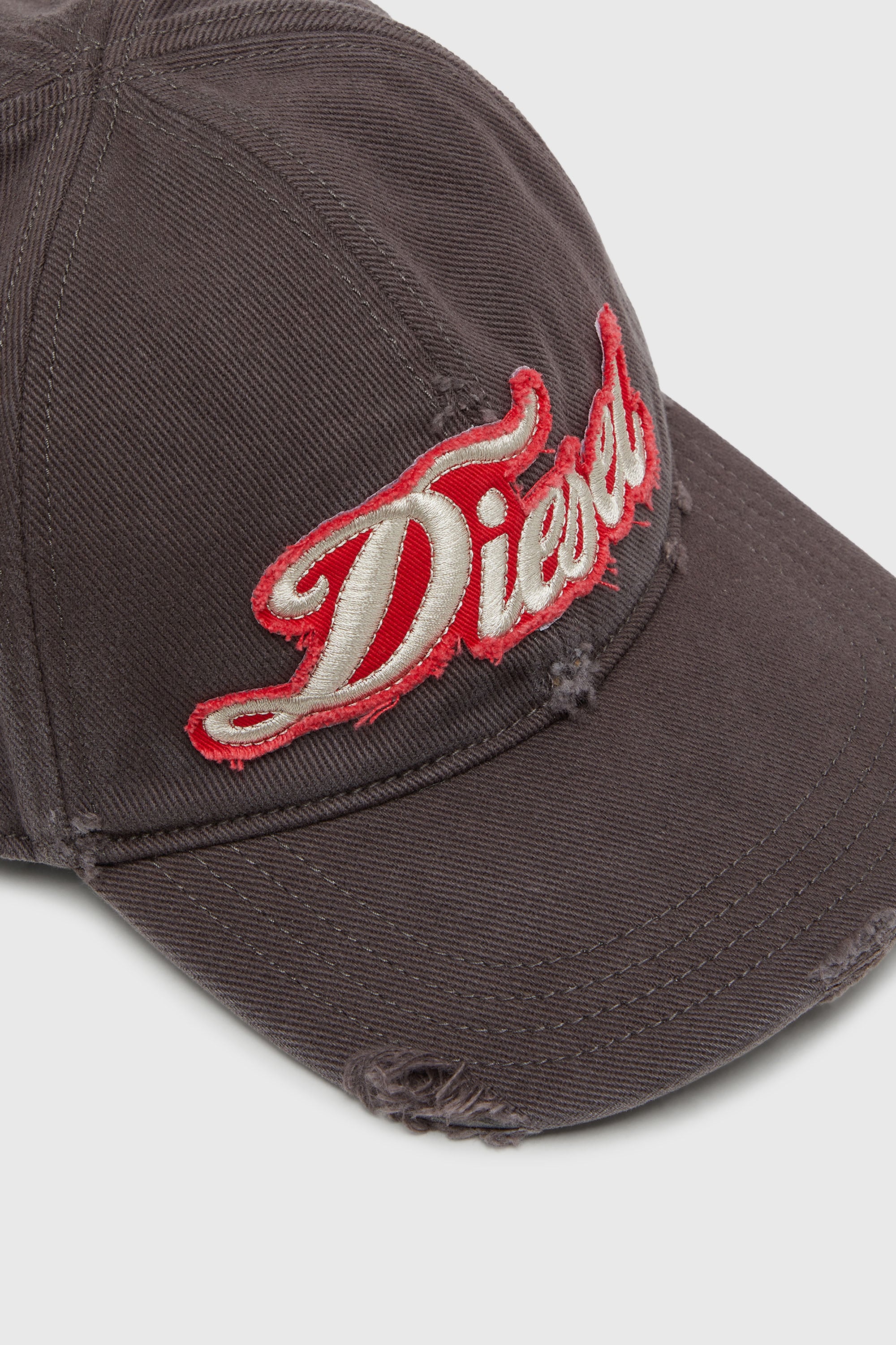 Diesel - C-URSIV, Male's ベースボールキャップ in ダークグレー - 3