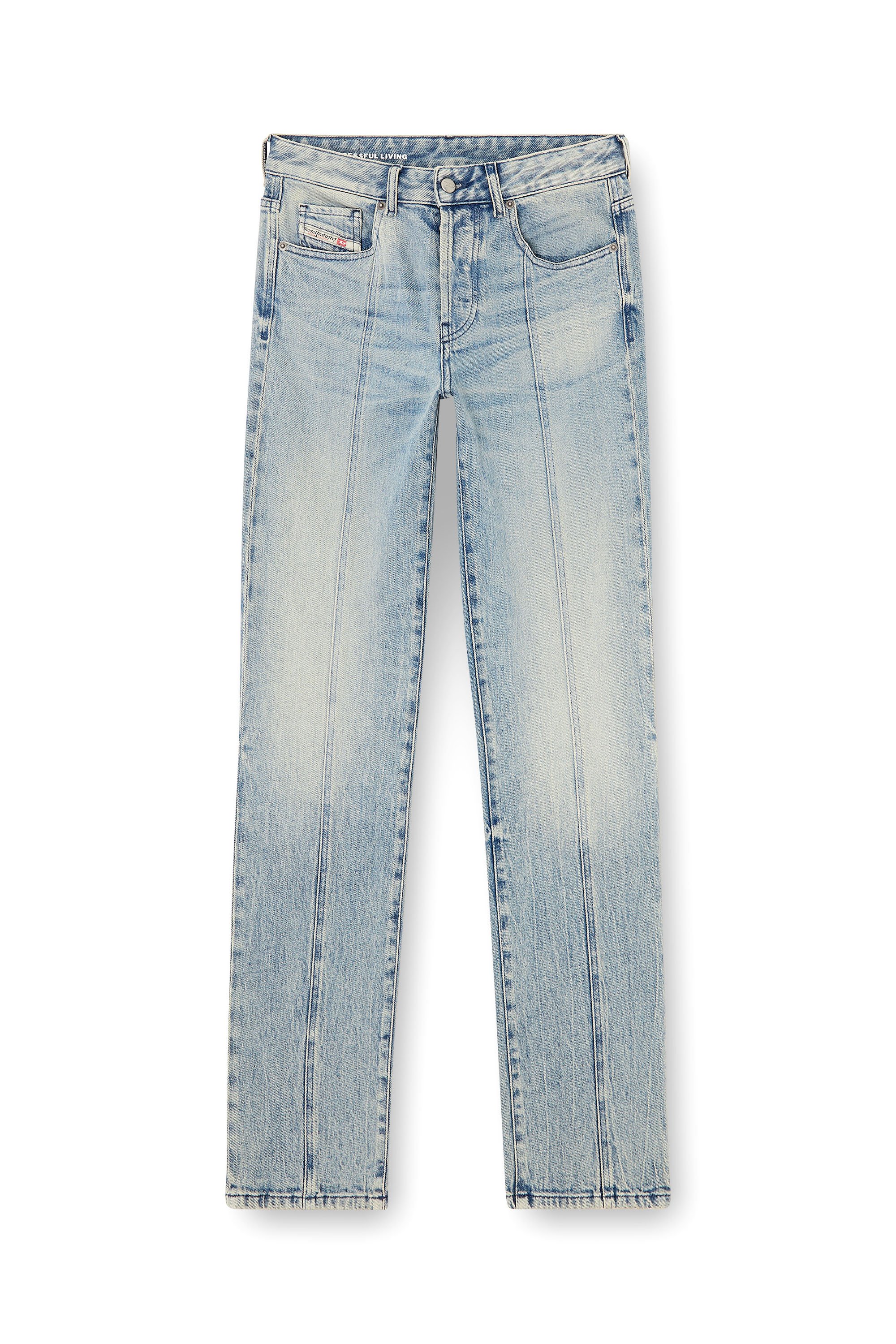 Diesel - Female's Regular Jeans 1989 D-Mine 09N55, ライトブルー - 3