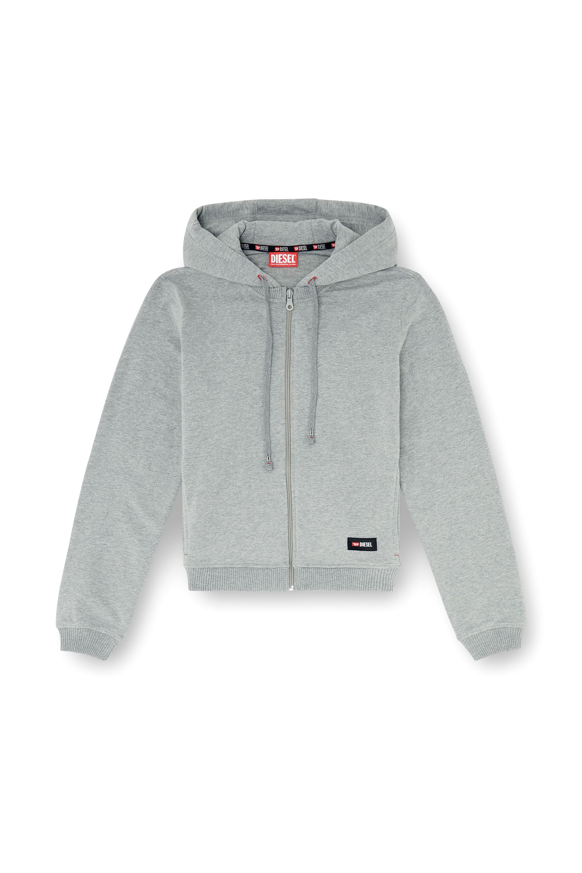 Diesel - HARRIET-D-CORE, Female's ジップアップパーカー in グレー - 3