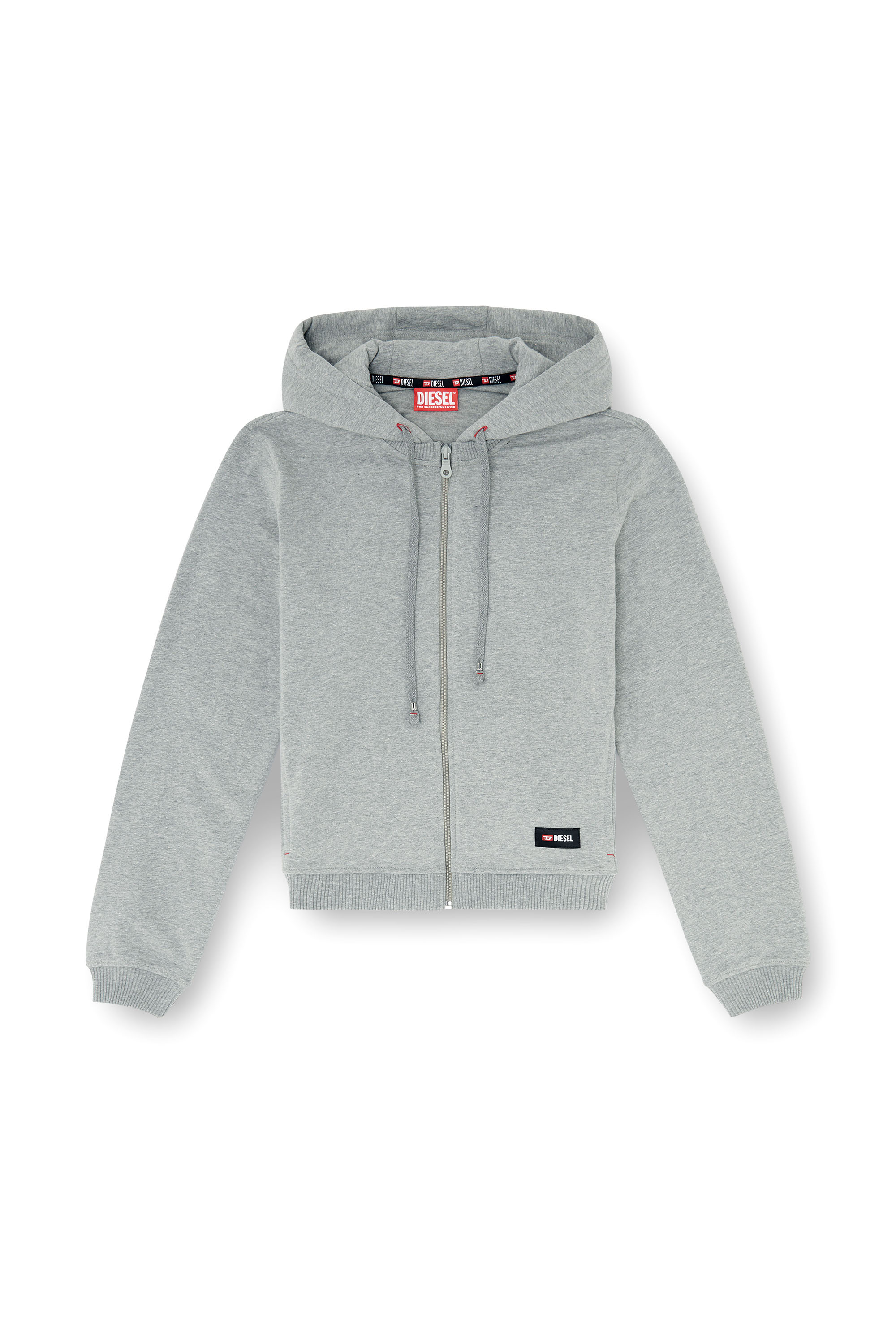 Diesel - HARRIET-D-CORE, Female's ジップアップパーカー in グレー - 2