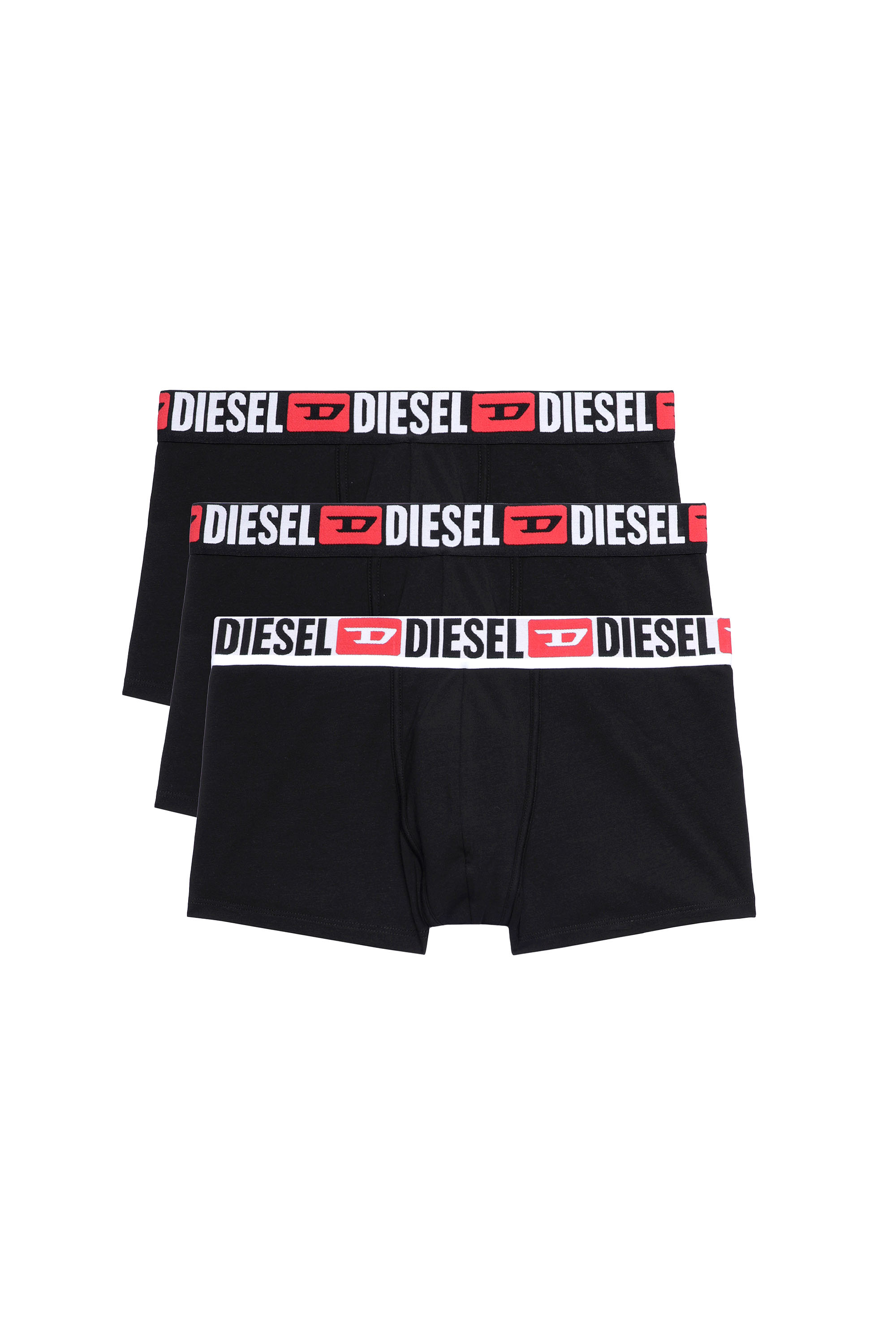 Diesel - UMBX-DAMIENTHREEPACK, Male's ボクサーパンツ 3枚パック in ブラック - 2