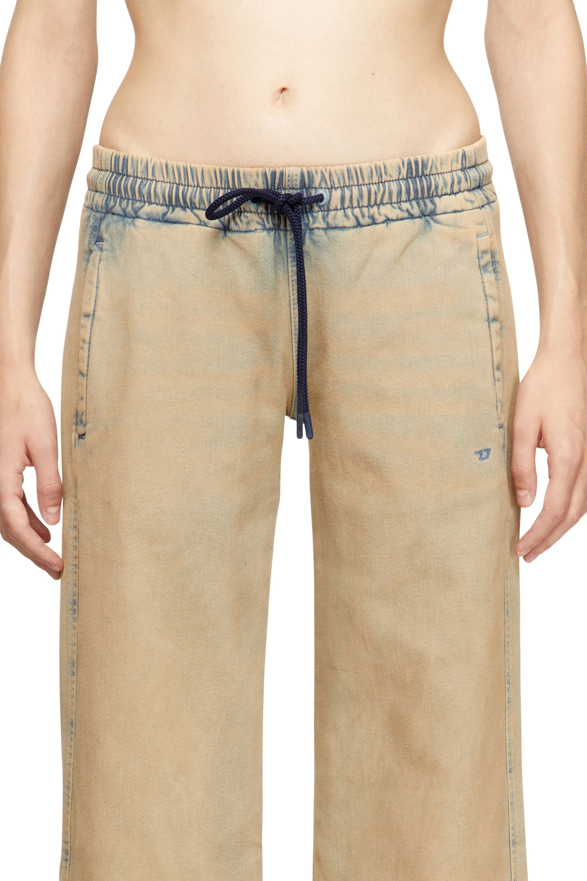 Diesel - Female's Relaxed 2078 D-Ainty Joggjeans&reg; 09M33, ブルー/ベージュ - 4