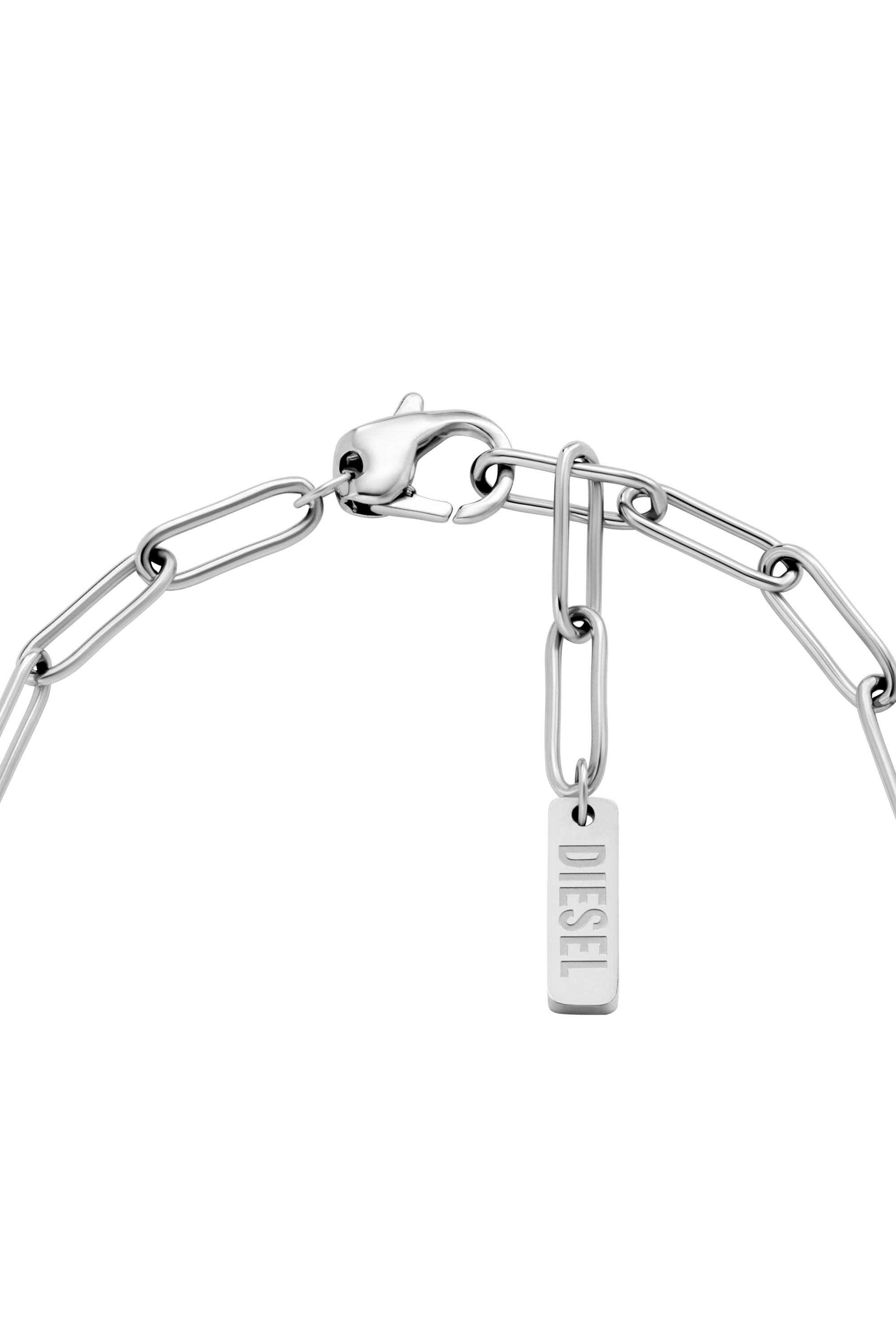 Diesel - DX1604040, Unisex's Stainless Steel Charm Bracelet in シルバー - 2