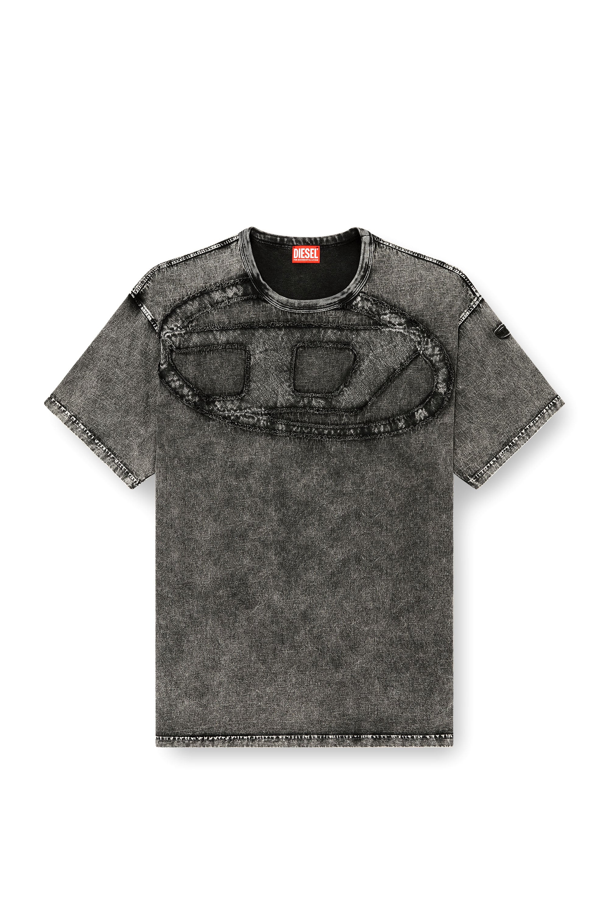 Diesel - T-BOXT-DEN, Male's Tシャツ in ブラック - 3
