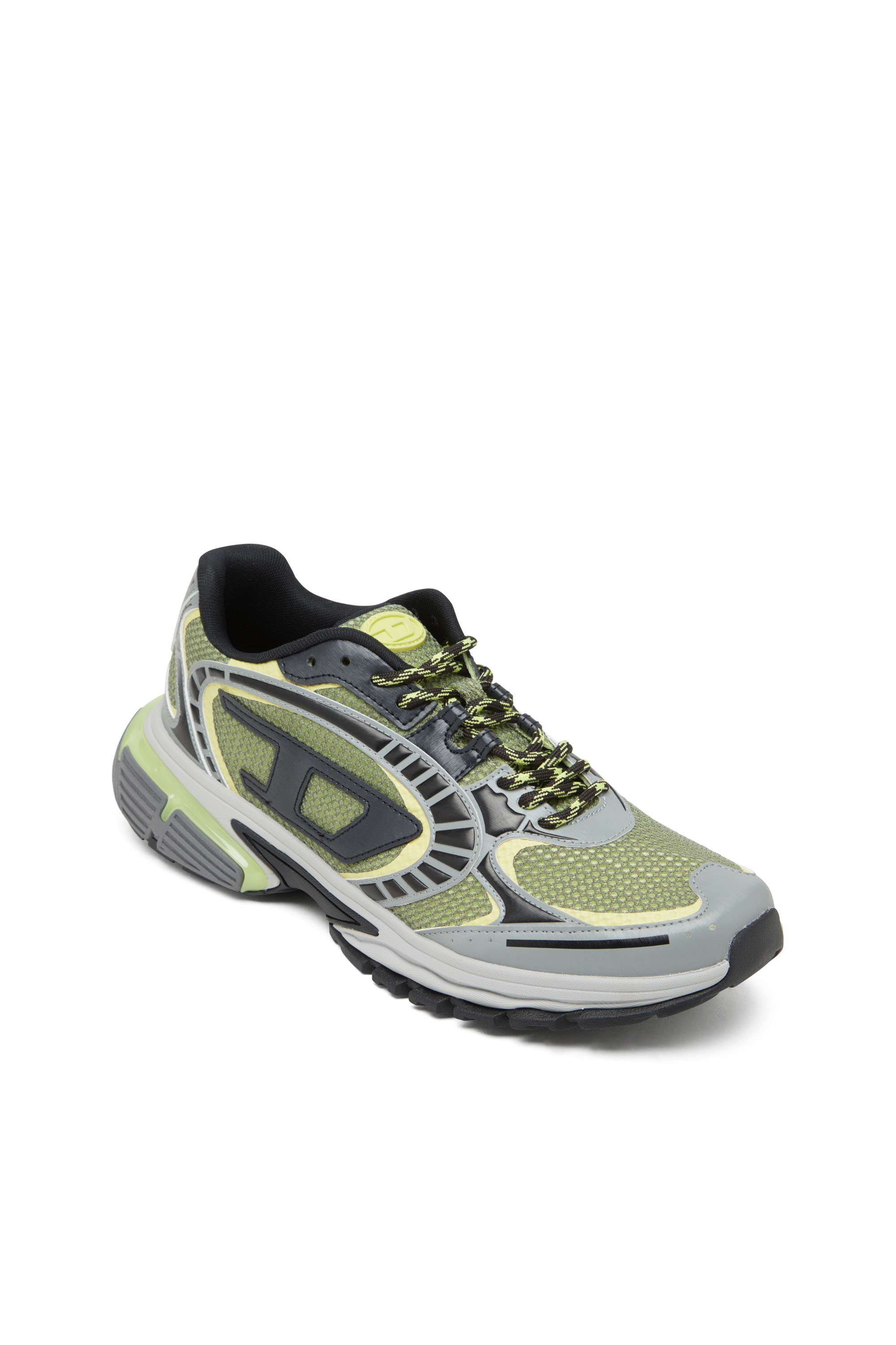 Diesel - S-PRO-V-DENSE LOW, Male's ローカットスニーカー in グレー/グリーン - 7