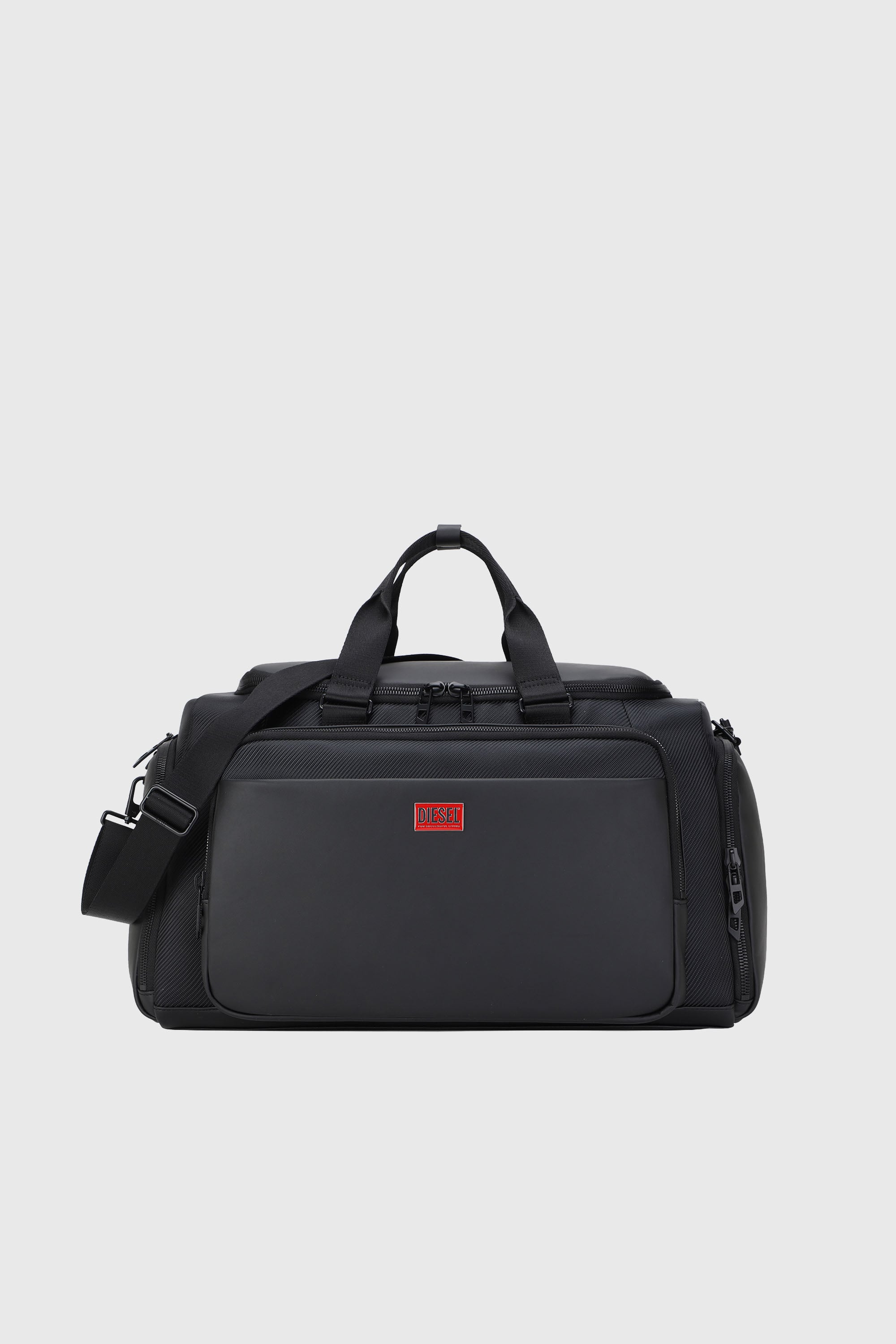 Diesel - DIESEL CARBON FIBER DUFFLE-BLACK DSB002, Unisex's Pratical business duffle bag in ブラック - 1