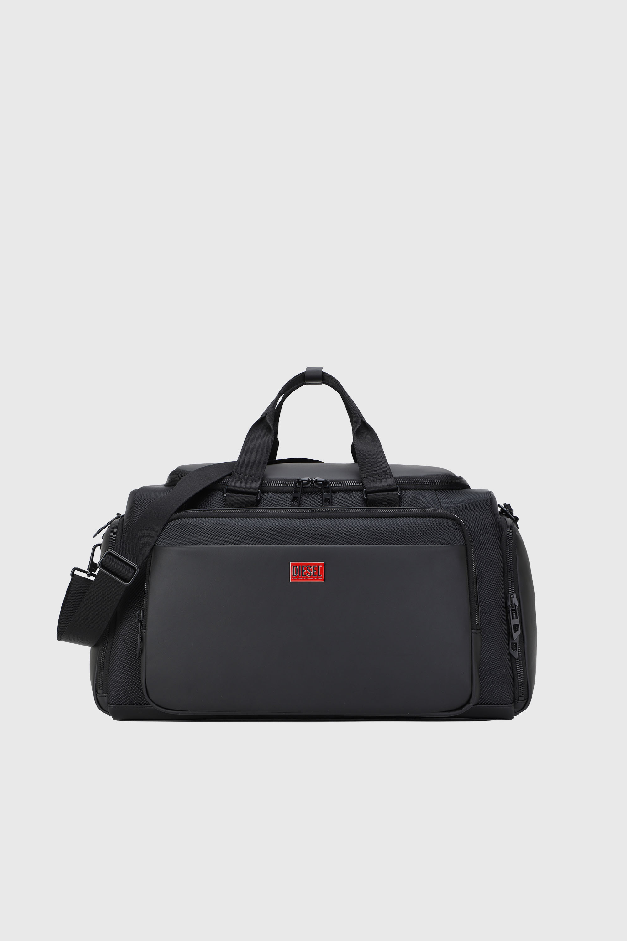 Diesel - DIESEL CARBON FIBER DUFFLE-BLACK DSB002, Unisex's Pratical business duffle bag in ブラック - 1