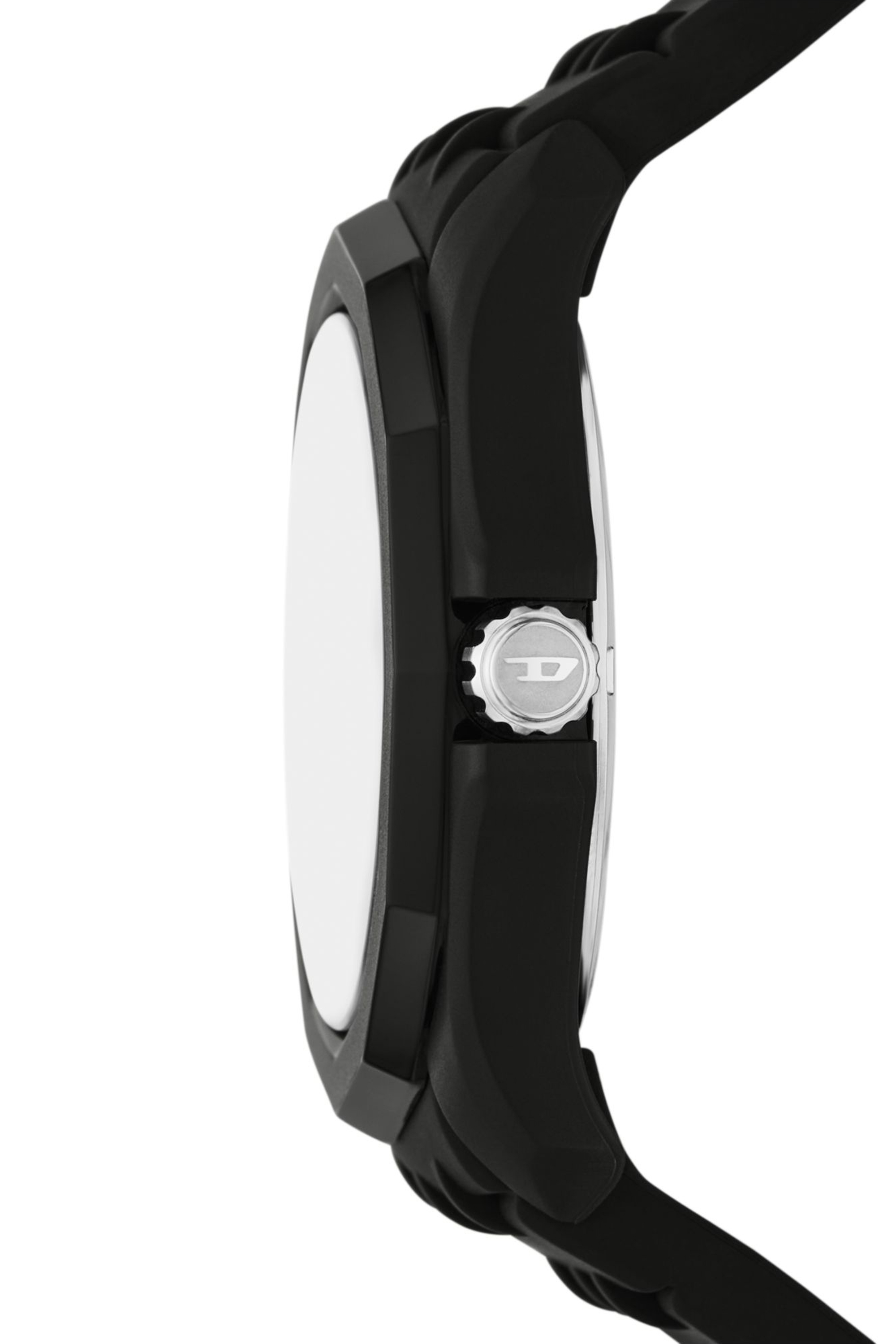 Diesel - DZ2243 WATCH, Male's Stinger black silicone watch in ブラック - 3