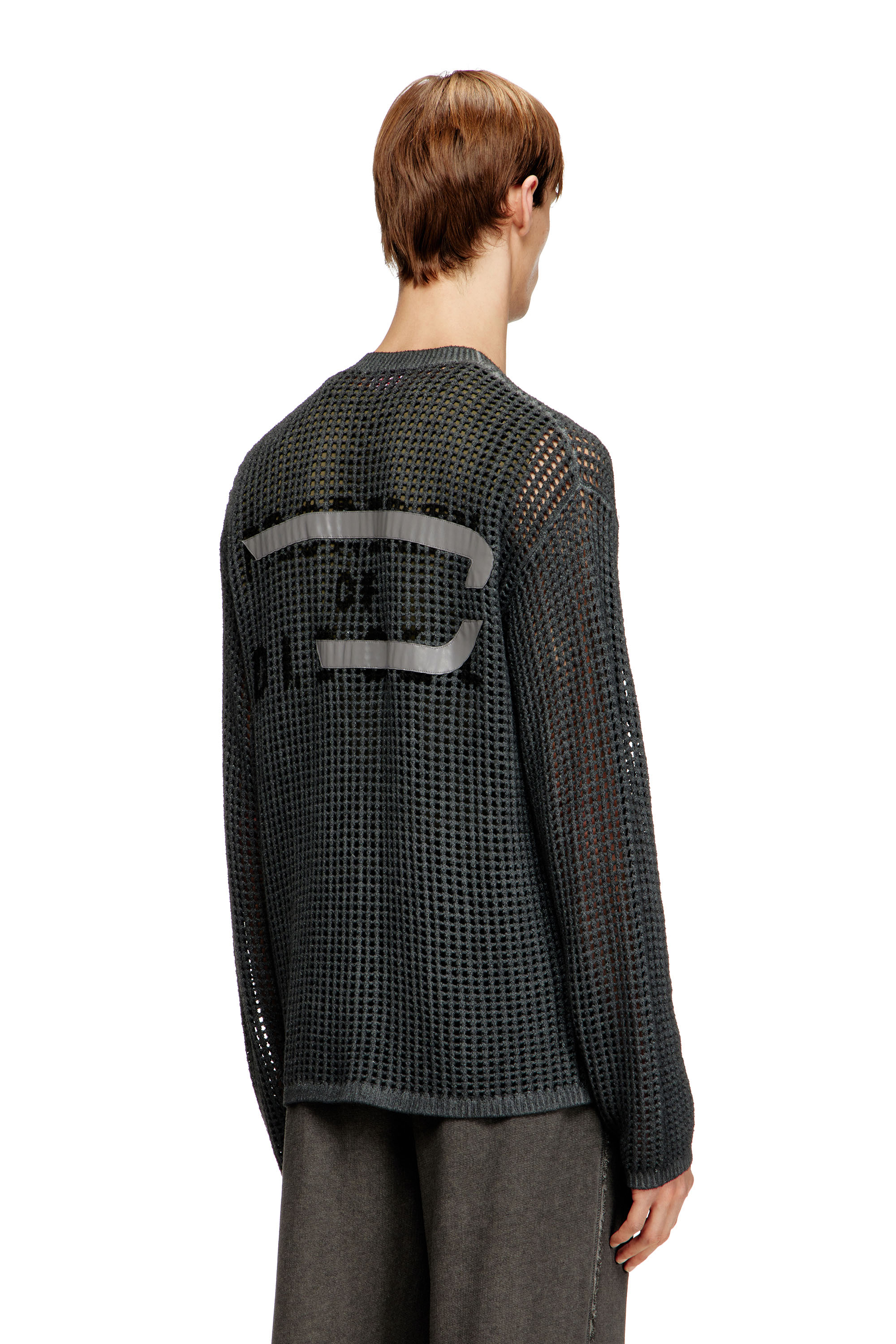 Diesel - K-ROQUETE, Male's カーディガン in グレー - 5